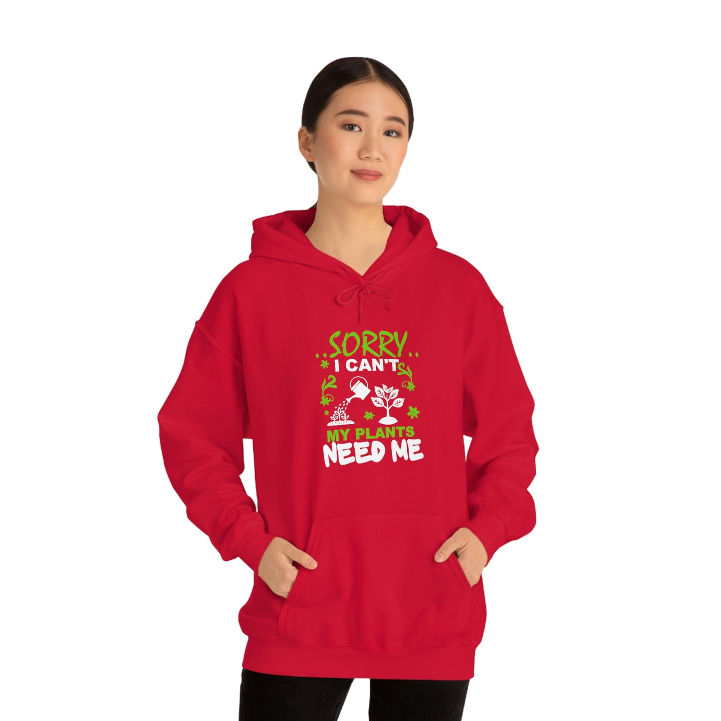 "My Plants Need Me" Unisex Heavy Blend™ Hooded Sweatshirt