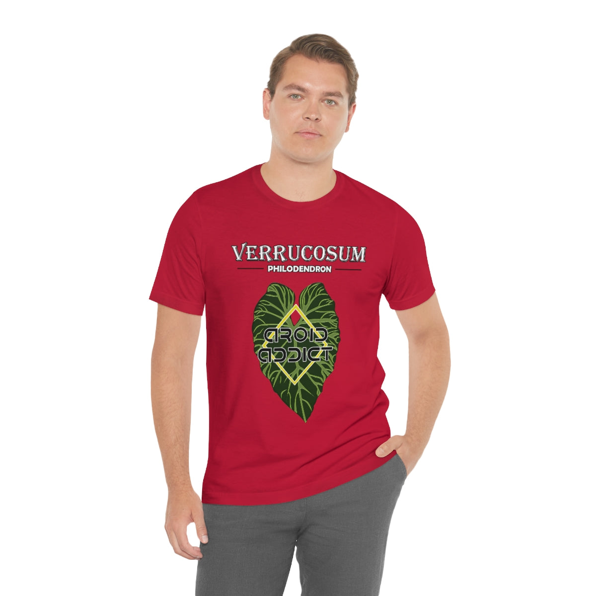 Philodendron Verrucosum Unisex Jersey Short Sleeve Tee