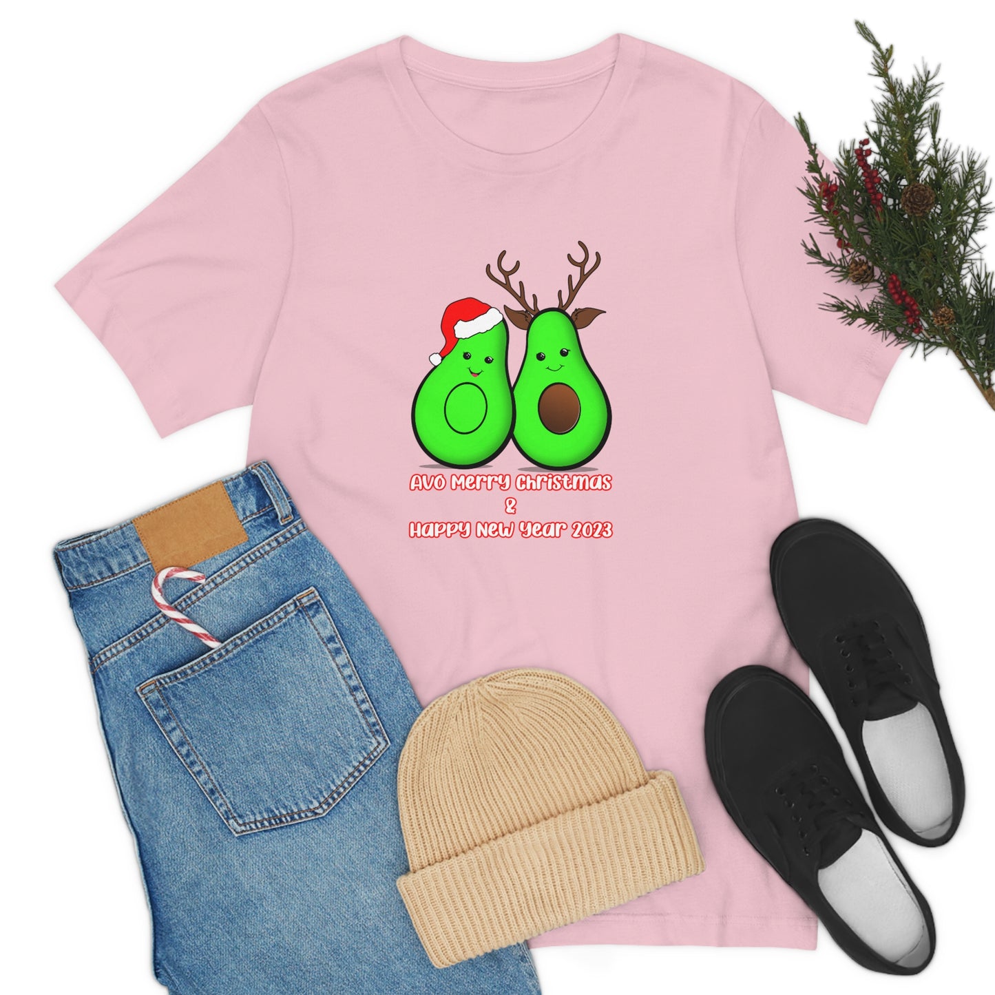 Unisex Jersey Short Sleeve Tee "Avo Christmas Days"
