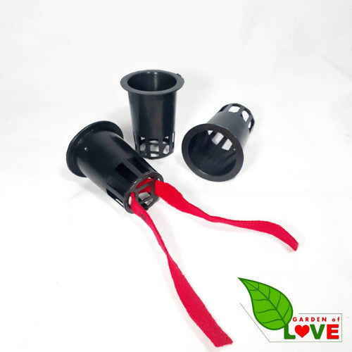 Netpot 7cm Height Black Diameter 5 cm Thick Material - Netpot 7 Cm Hydroponics (50 Pcs)