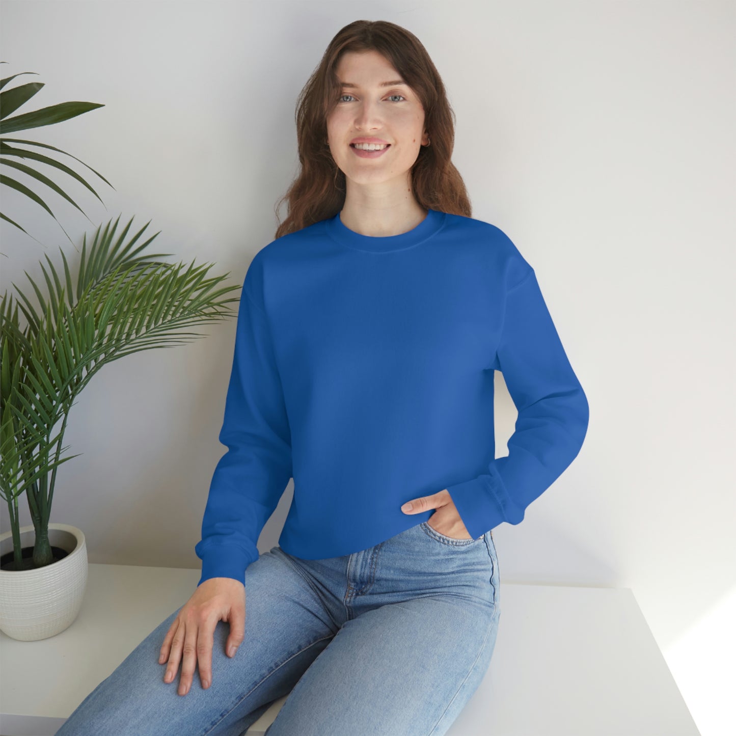 Back Print Unisex Heavy Blend™ Crewneck Sweatshirt