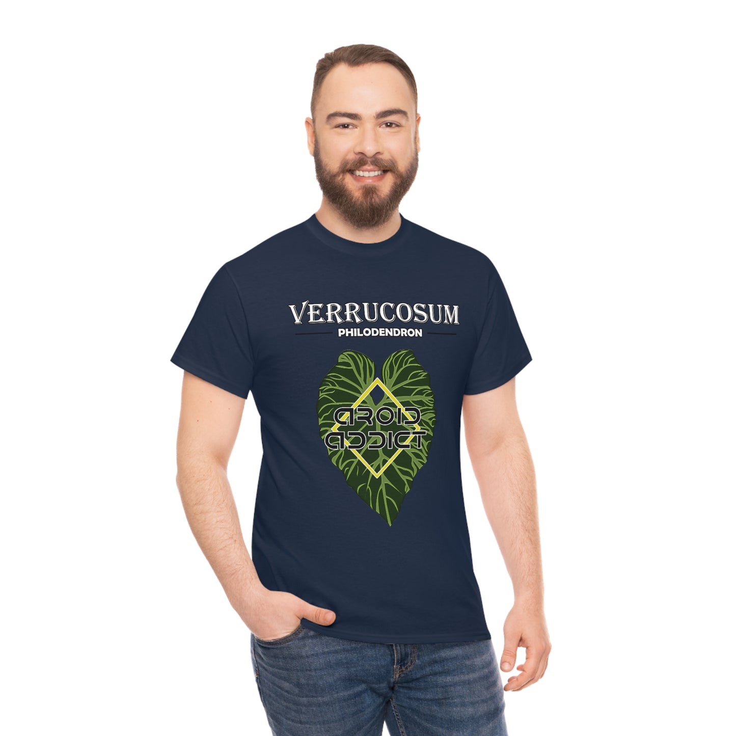 Philodendron Verrucosum Lovers Unisex Heavy Cotton Tee