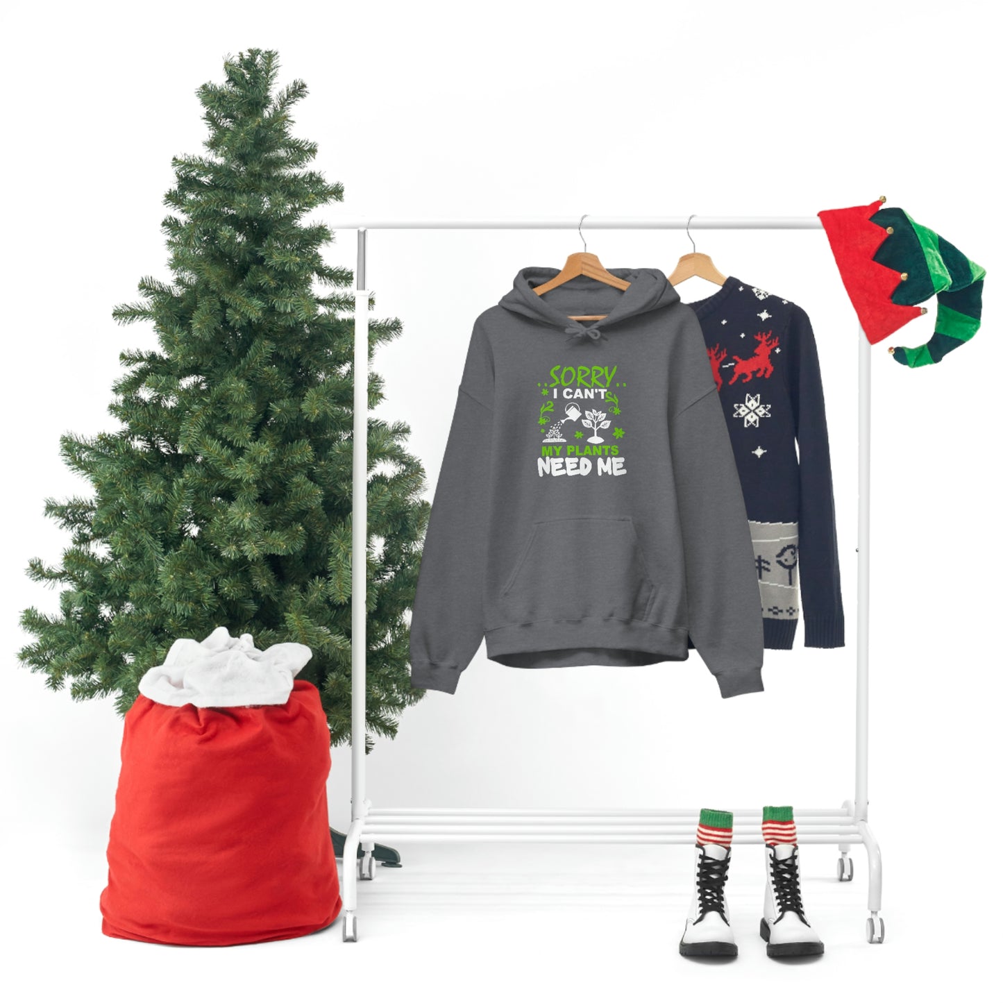 "My Plants Need Me" Unisex Heavy Blend™ Hooded Sweatshirt