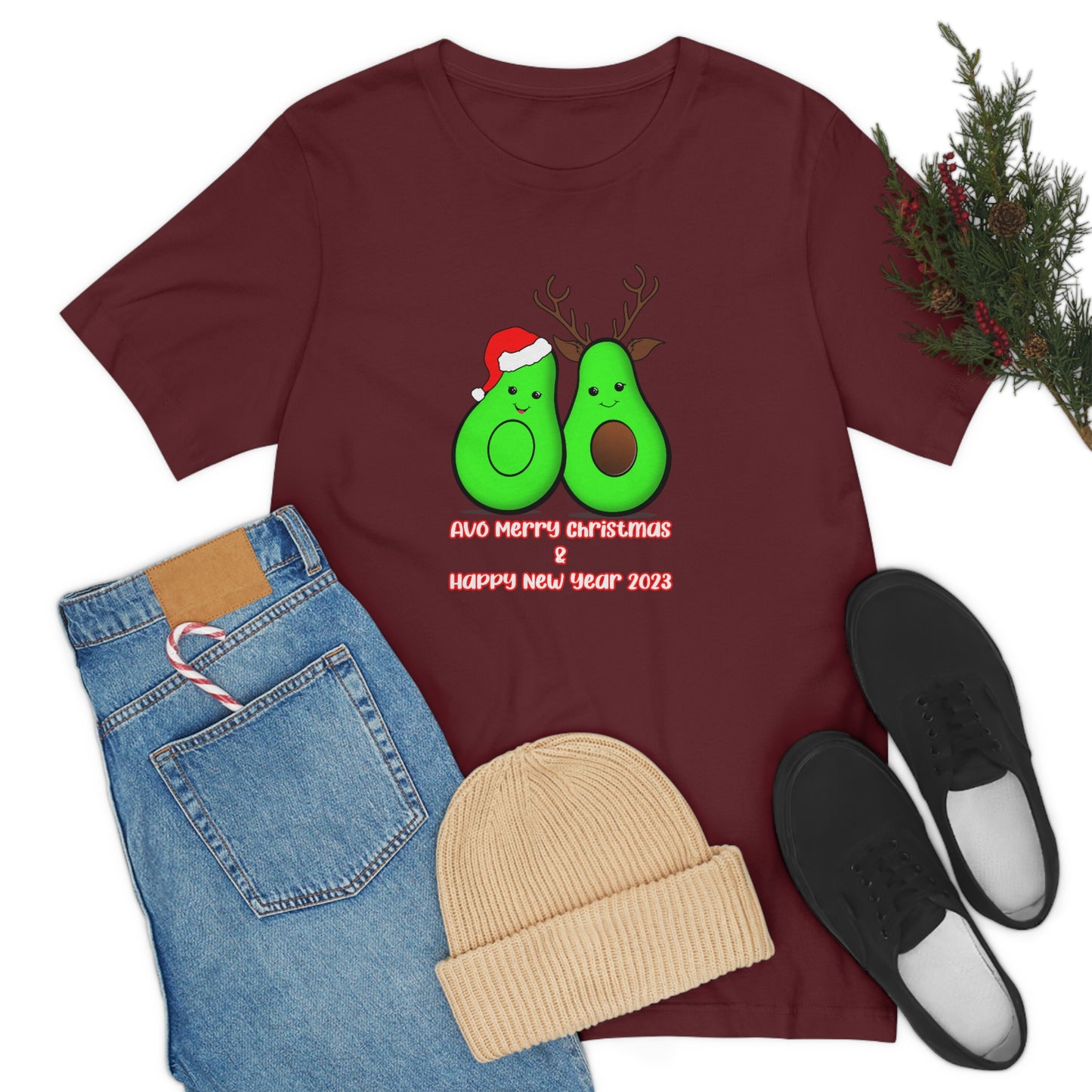 Unisex Jersey Short Sleeve Tee "Avo Christmas Days"