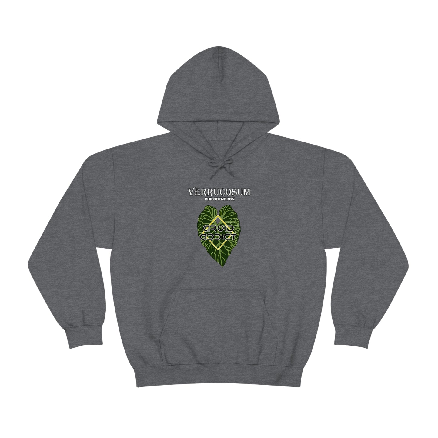 Philodendron Verrucosum Unisex Heavy Blend™ Hooded Sweatshirt