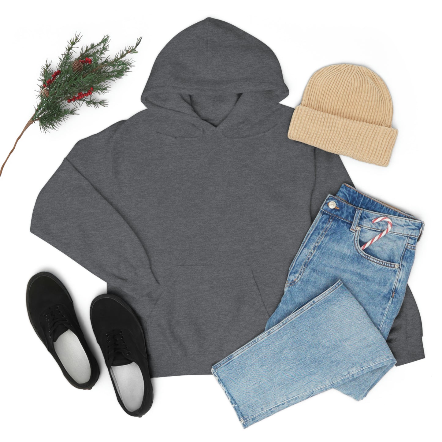 Back Side Unisex Heavy Blend™ Hooded Sweatshirt