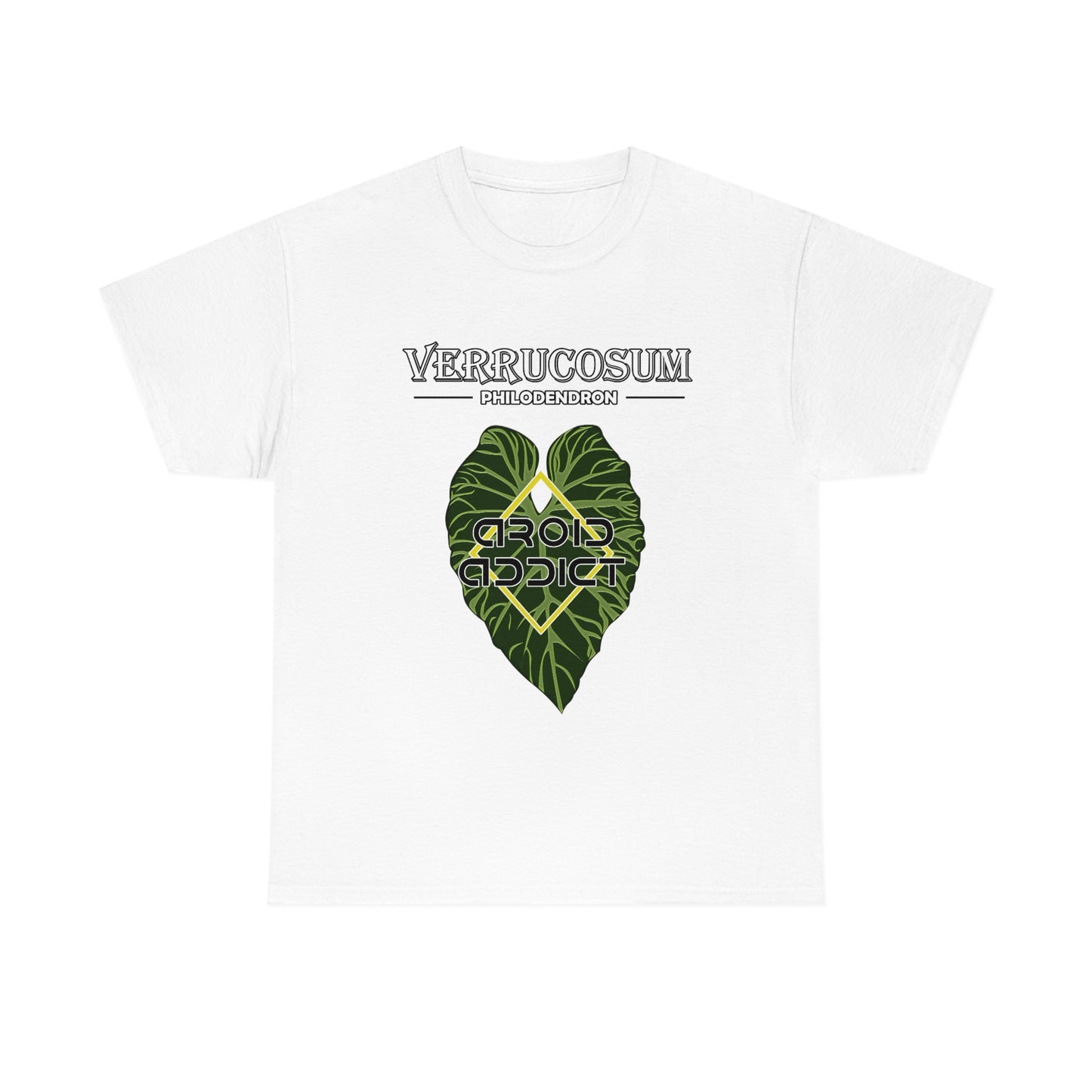 Philodendron Verrucosum Lovers Unisex Heavy Cotton Tee