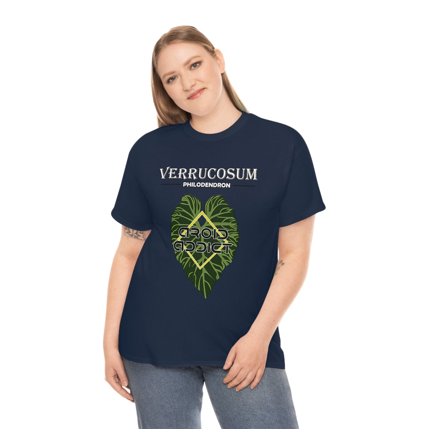 Philodendron Verrucosum Lovers Unisex Heavy Cotton Tee