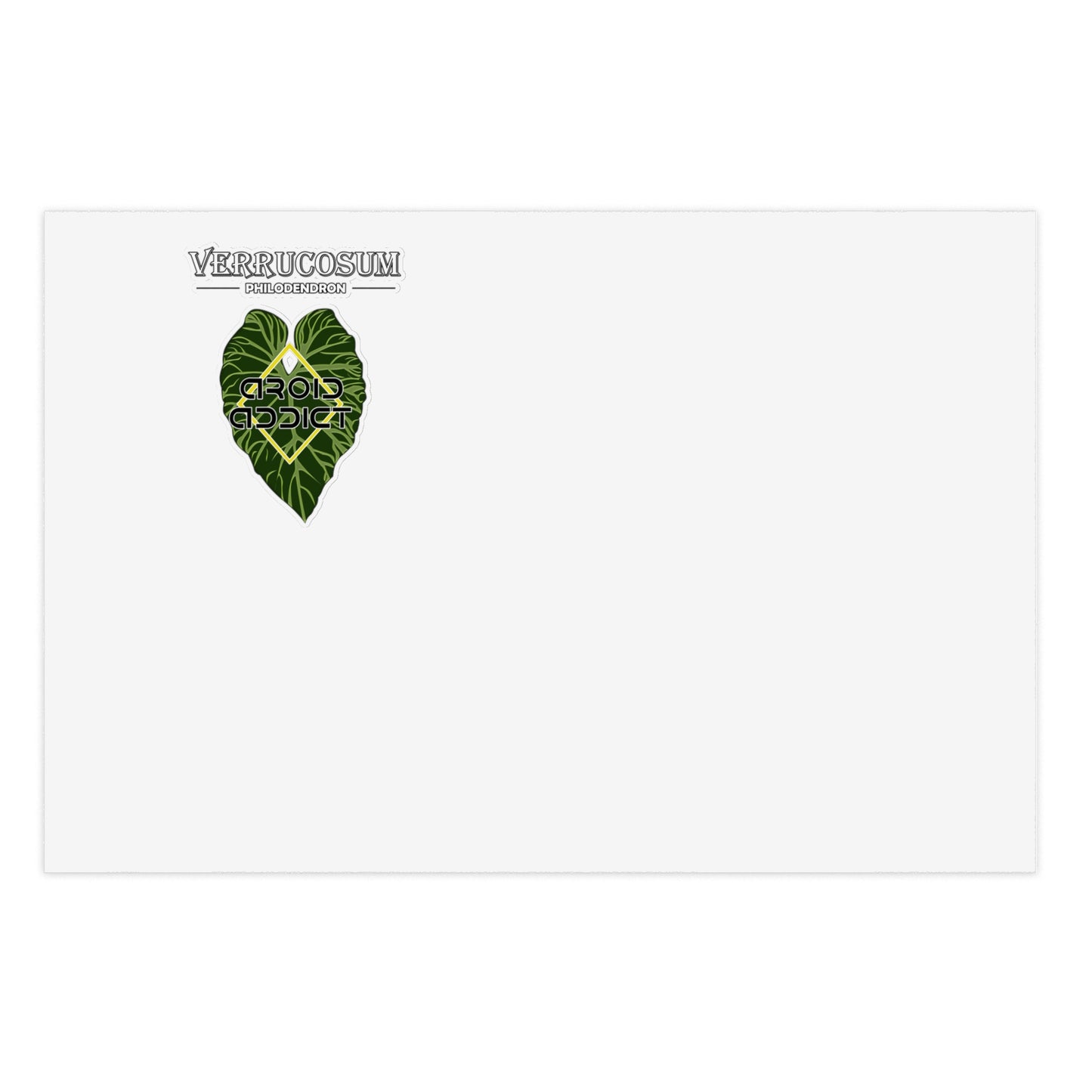 Sticker Sheets Philodendron Verrucosum