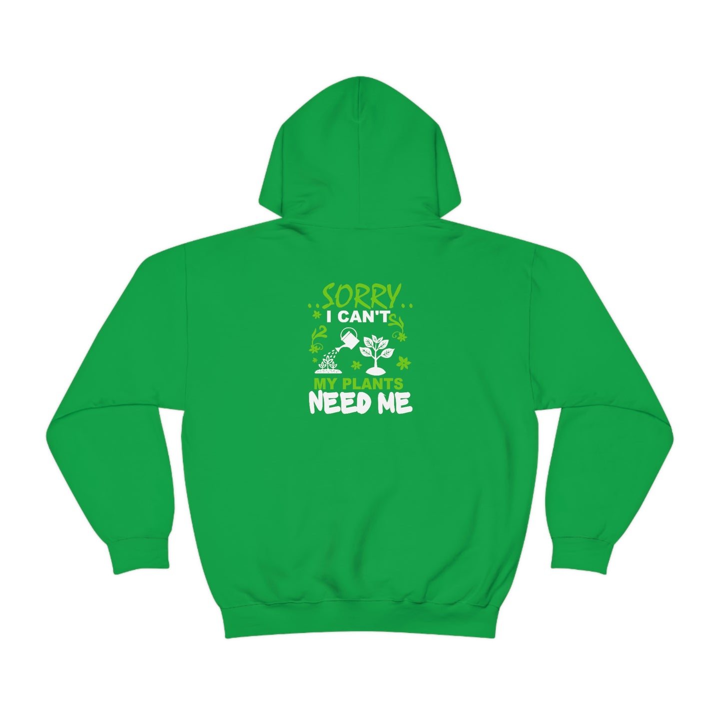 MY PLANTS NEED MY Unisex Heavy Blend™ Hooded Sweatshirt