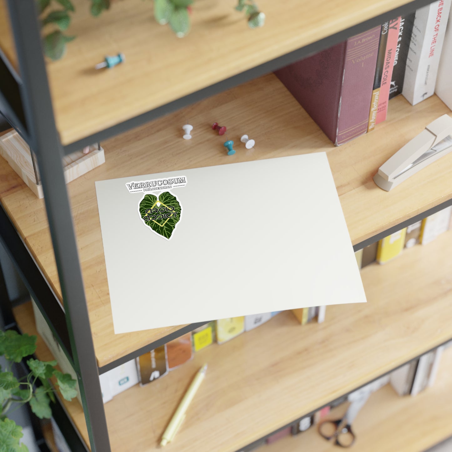 Sticker Sheets Philodendron Verrucosum