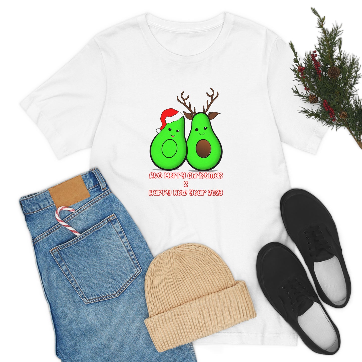 Unisex Jersey Short Sleeve Tee "Avo Christmas Days"