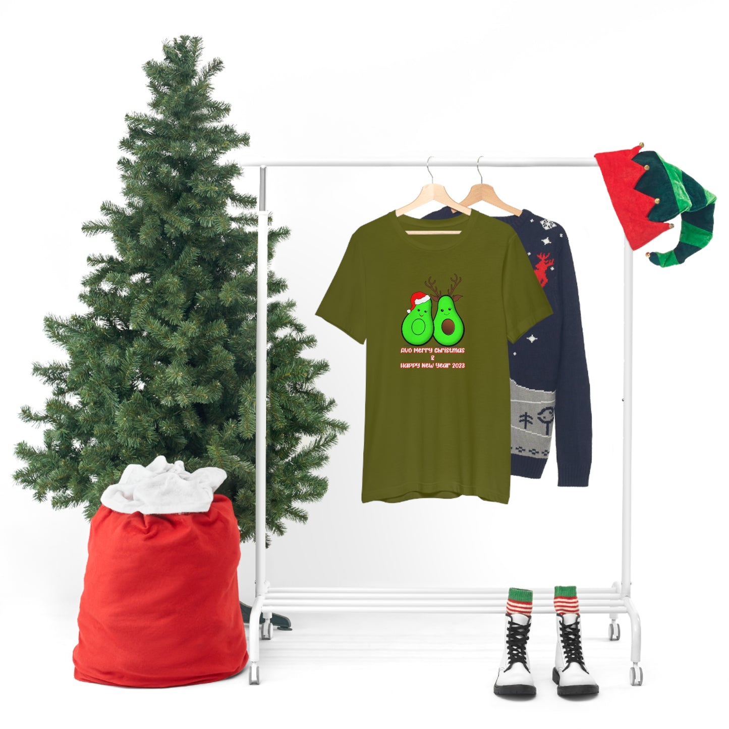 Unisex Jersey Short Sleeve Tee "Avo Christmas Days"