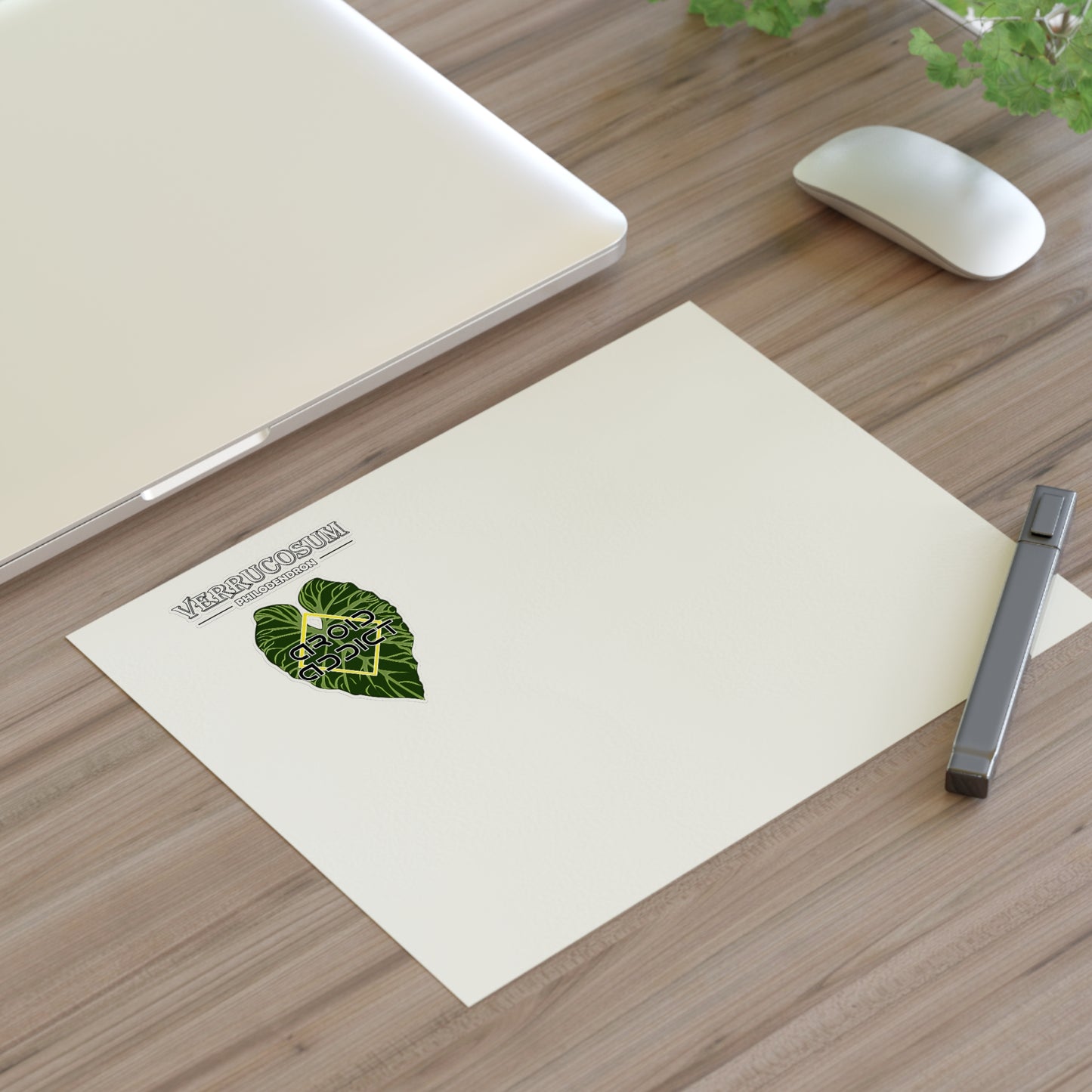 Sticker Sheets Philodendron Verrucosum