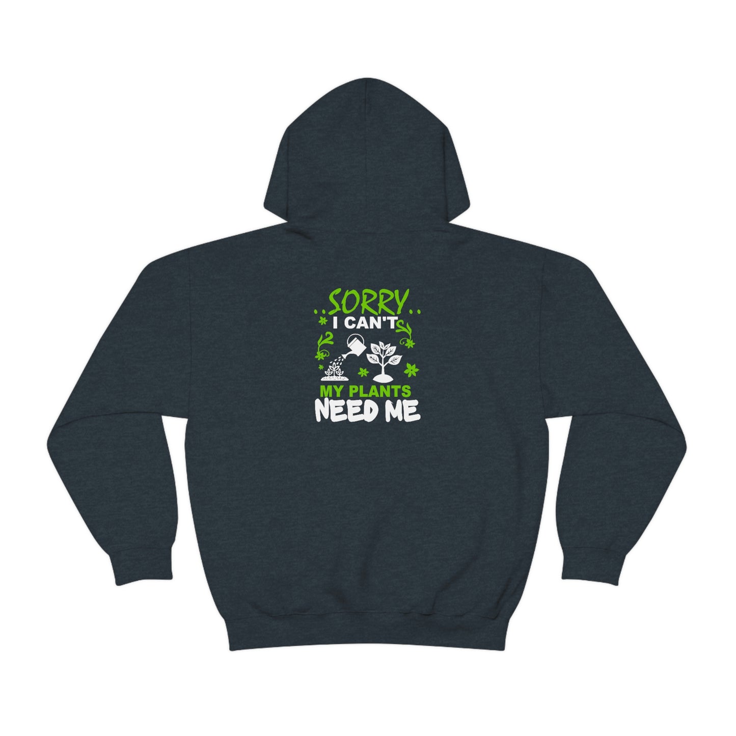MY PLANTS NEED MY Unisex Heavy Blend™ Hooded Sweatshirt
