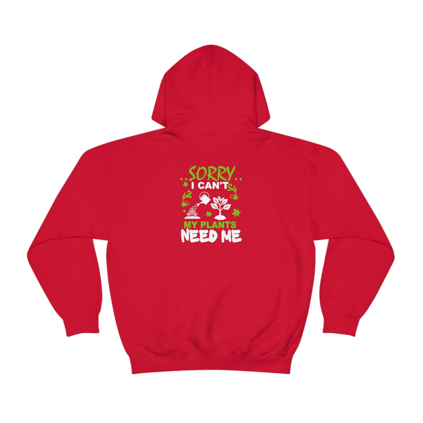 MY PLANTS NEED MY Unisex Heavy Blend™ Hooded Sweatshirt