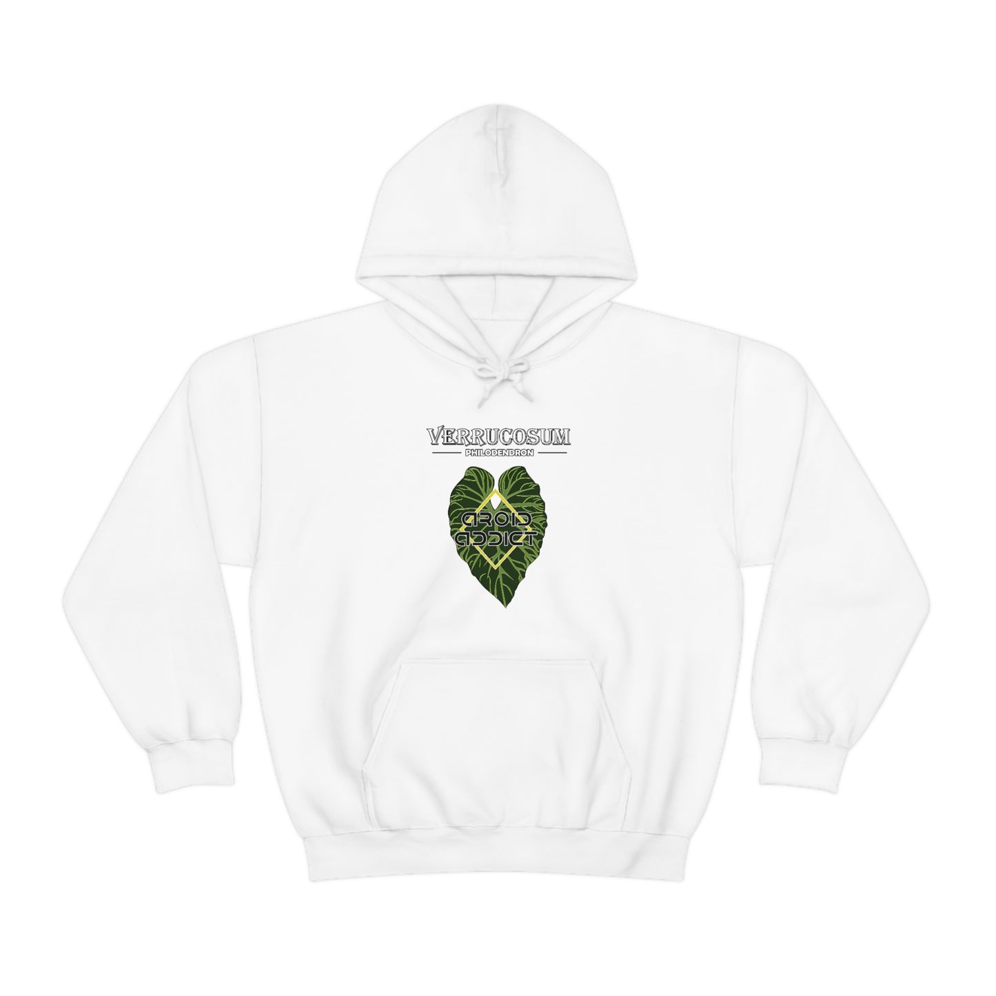 Philodendron Verrucosum Unisex Heavy Blend™ Hooded Sweatshirt