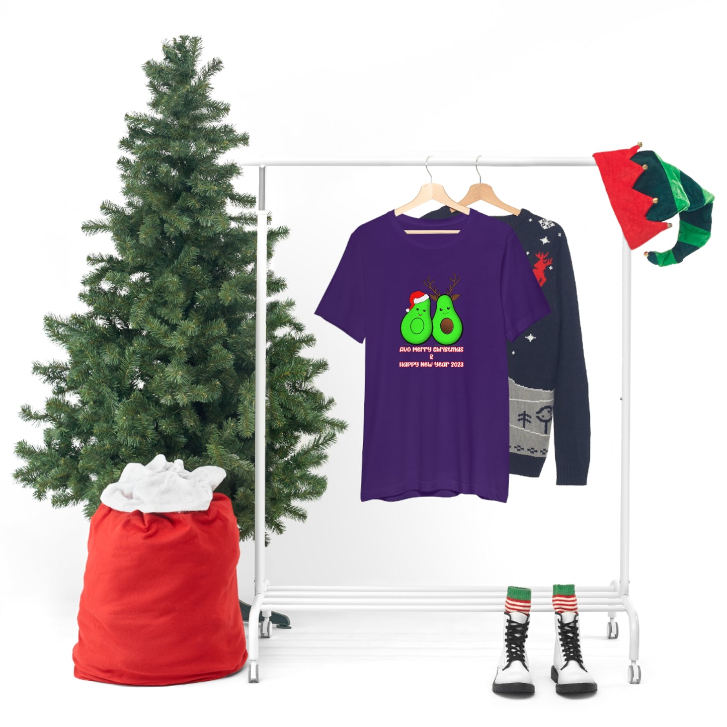 Unisex Jersey Short Sleeve Tee "Avo Christmas Days"