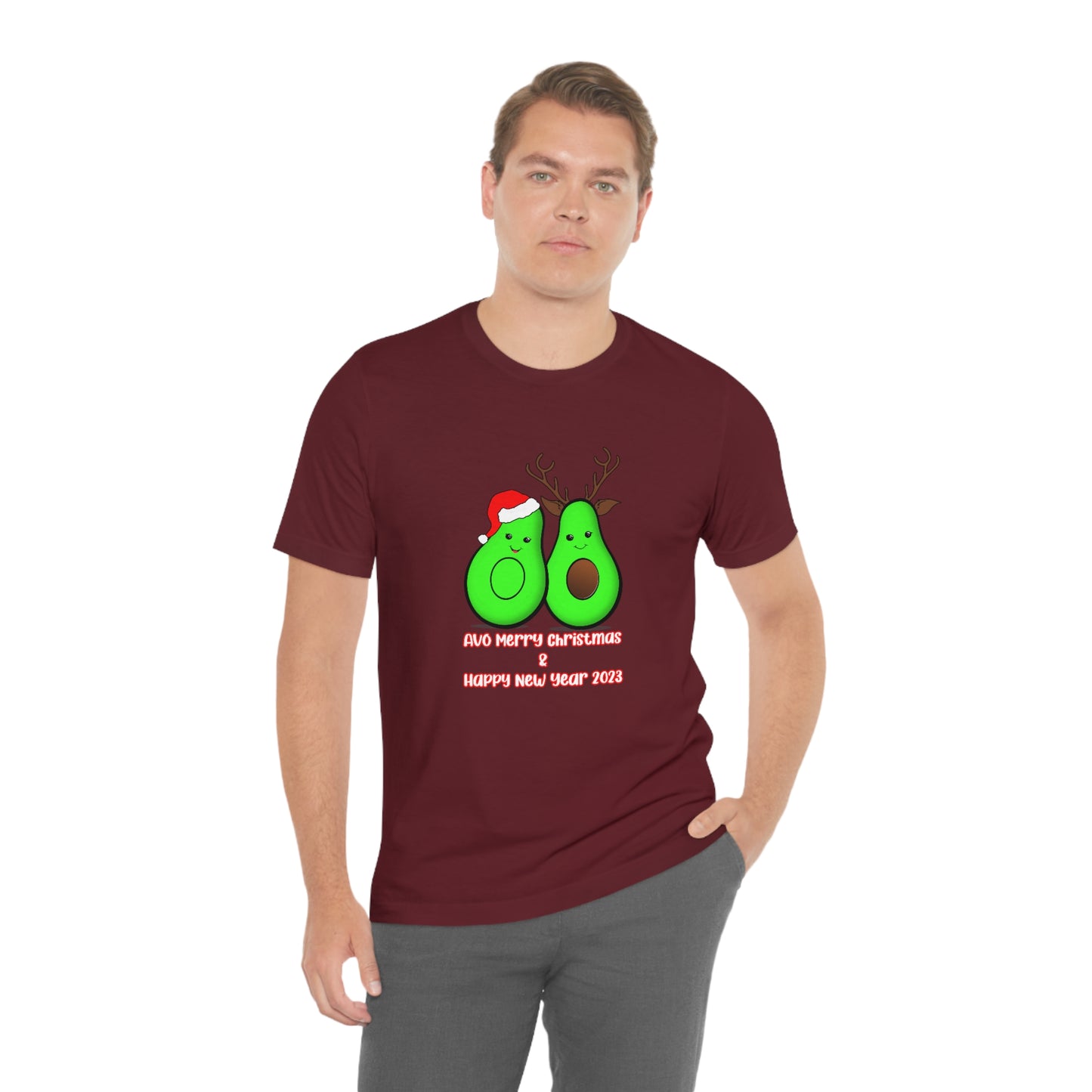 Unisex Jersey Short Sleeve Tee "Avo Christmas Days"