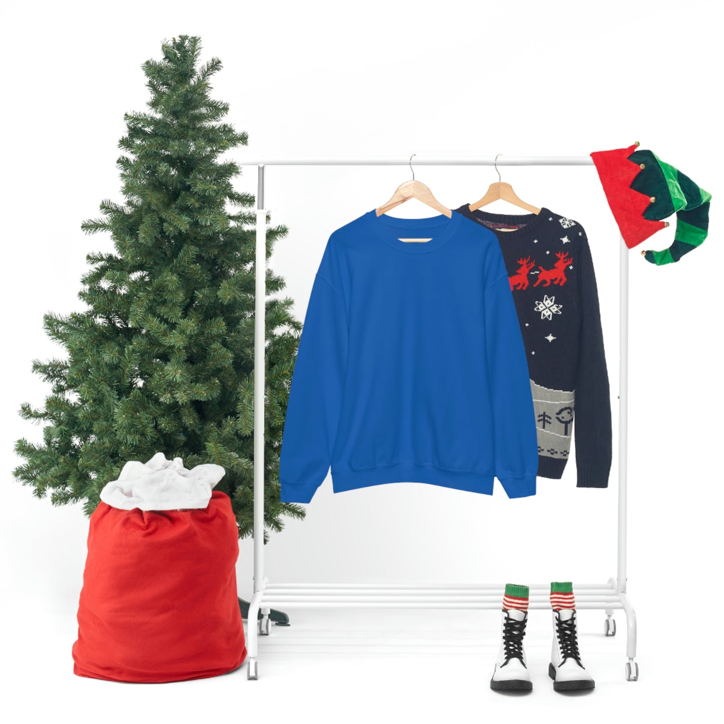 Back Print Unisex Heavy Blend™ Crewneck Sweatshirt