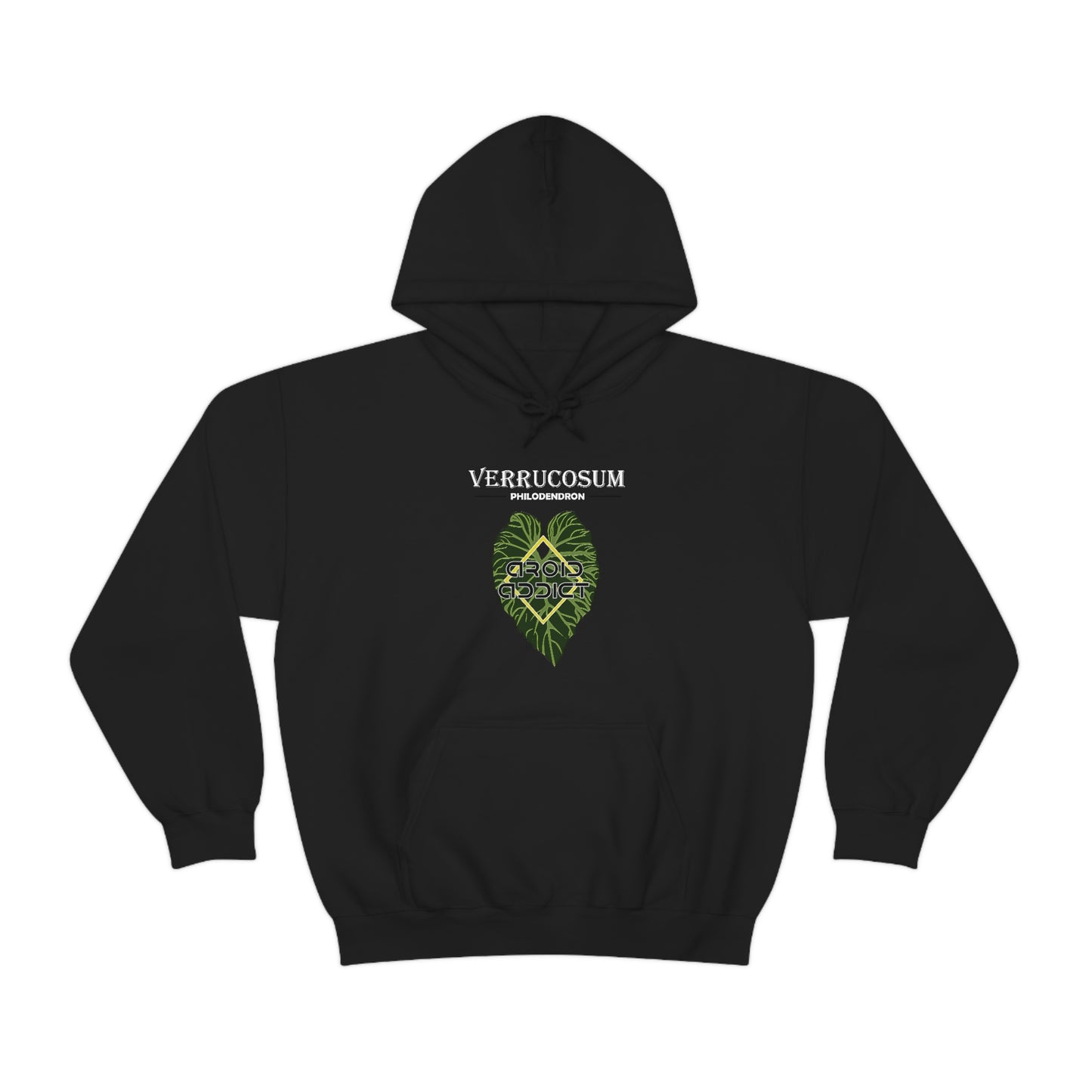 Philodendron Verrucosum Unisex Heavy Blend™ Hooded Sweatshirt
