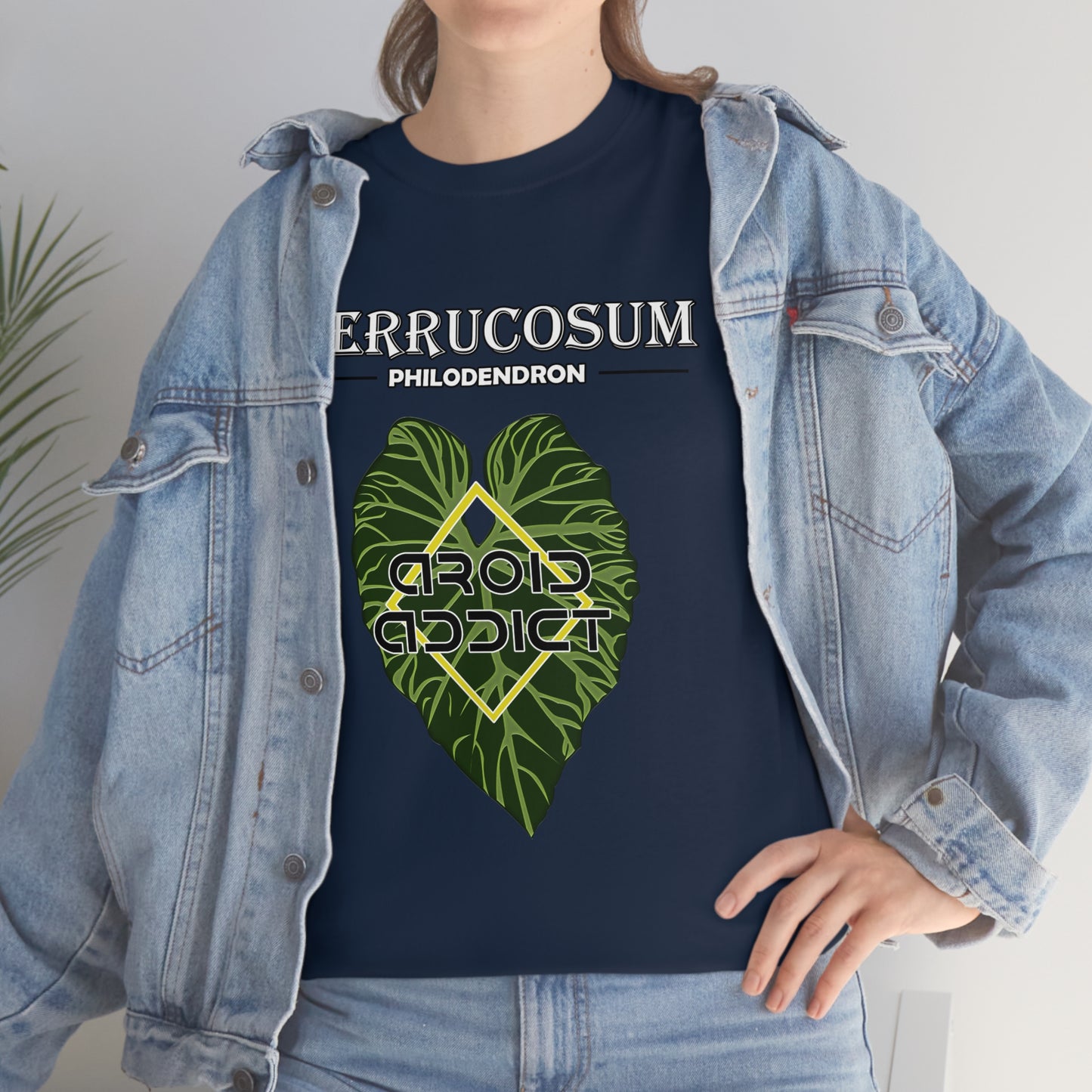 Philodendron Verrucosum Lovers Unisex Heavy Cotton Tee