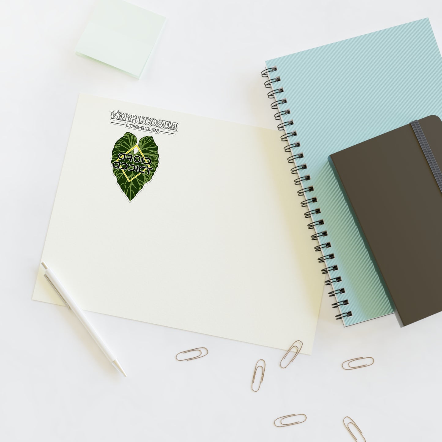 Sticker Sheets Philodendron Verrucosum