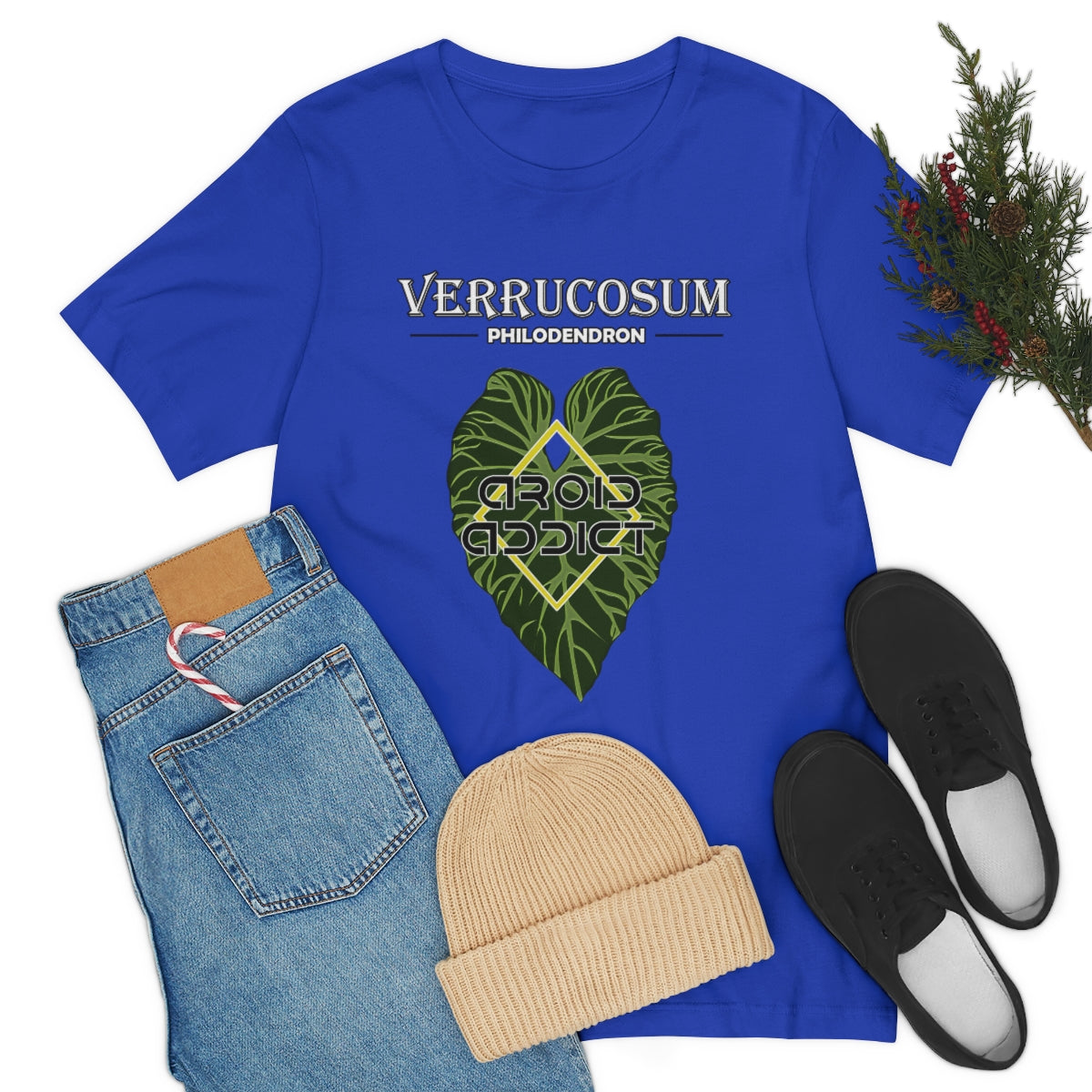 Philodendron Verrucosum Unisex Jersey Short Sleeve Tee