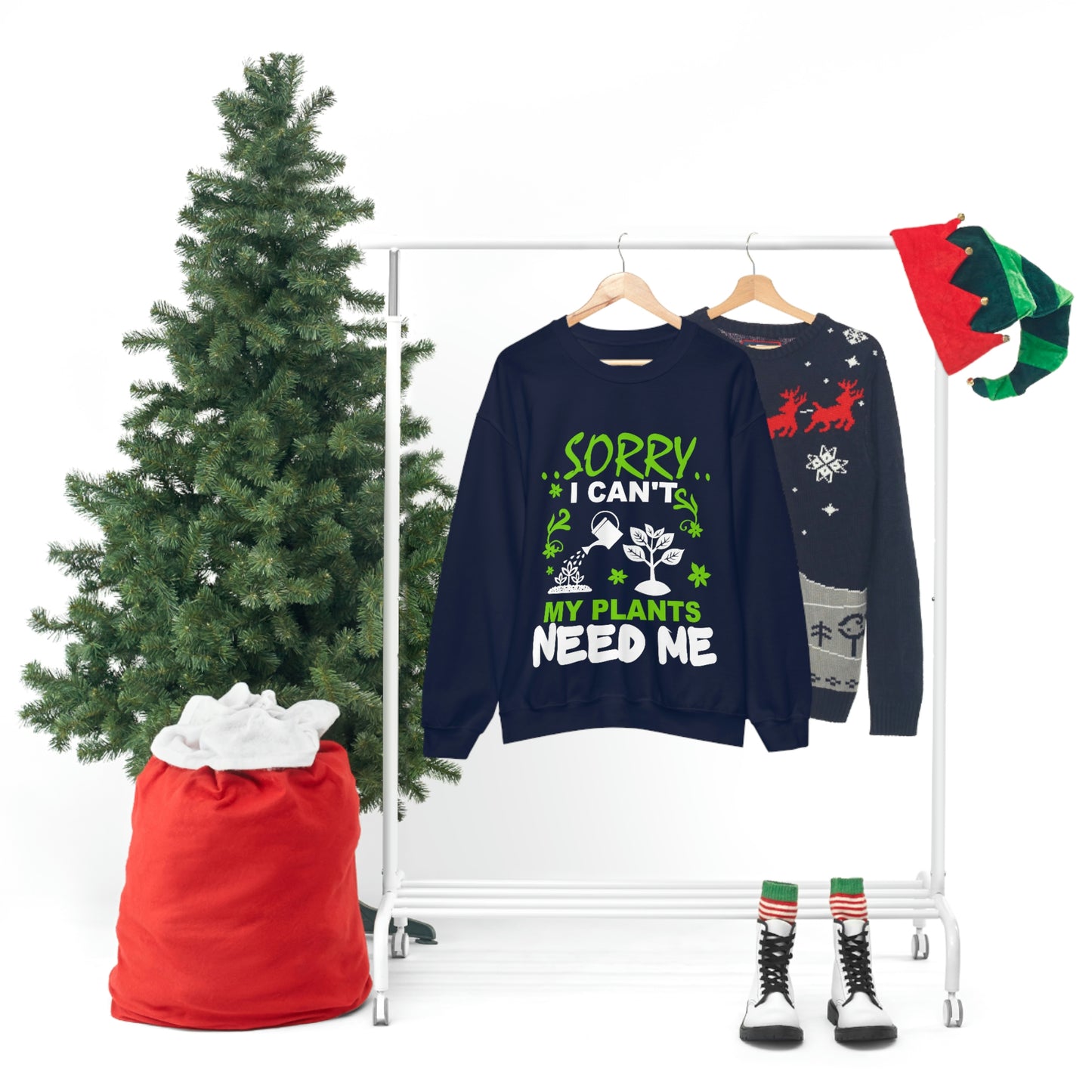 My Plant Need Me Unisex Heavy Blend™ Crewneck Sweatshirt