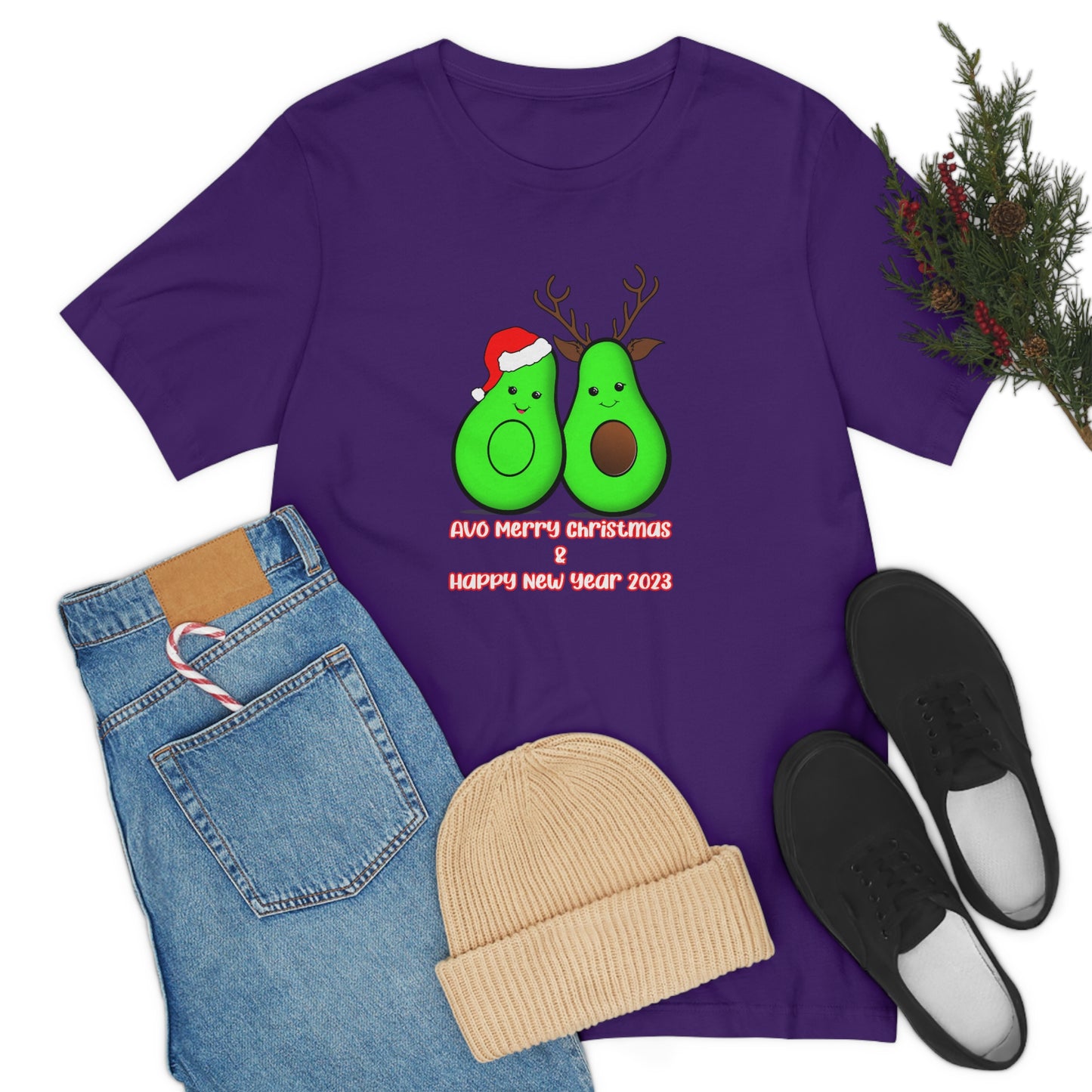 Unisex Jersey Short Sleeve Tee "Avo Christmas Days"