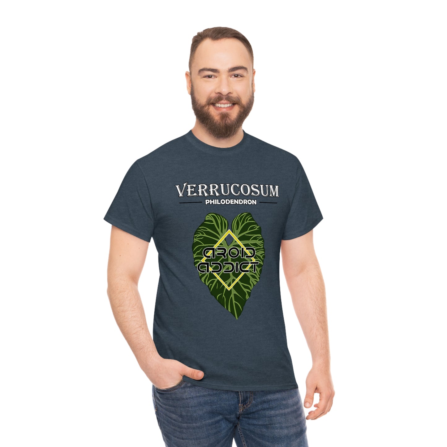 Philodendron Verrucosum Lovers Unisex Heavy Cotton Tee