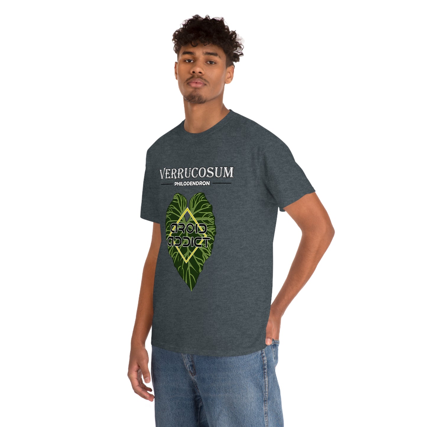 Philodendron Verrucosum Lovers Unisex Heavy Cotton Tee