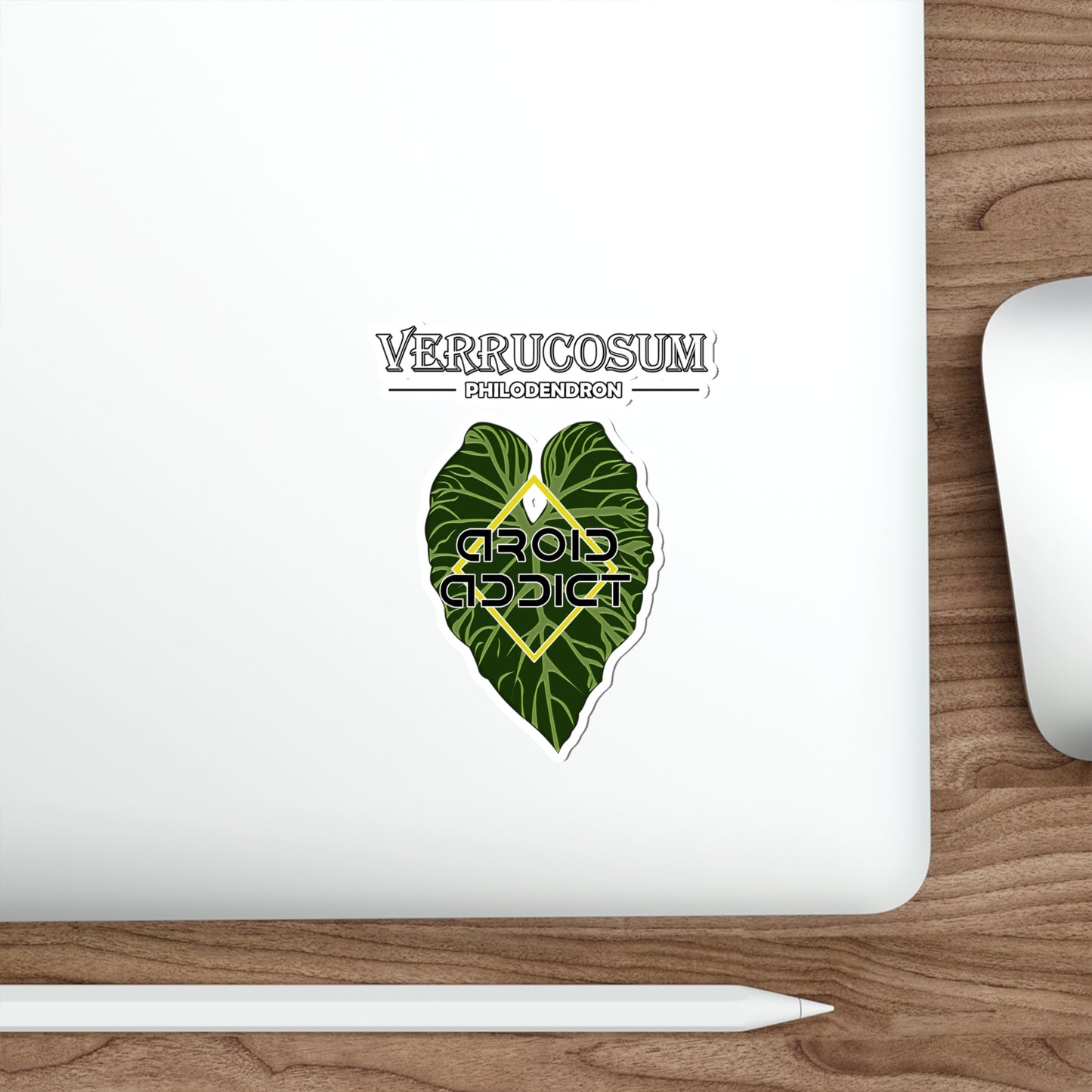 Die-Cut Stickers Philodendron Verrucosum