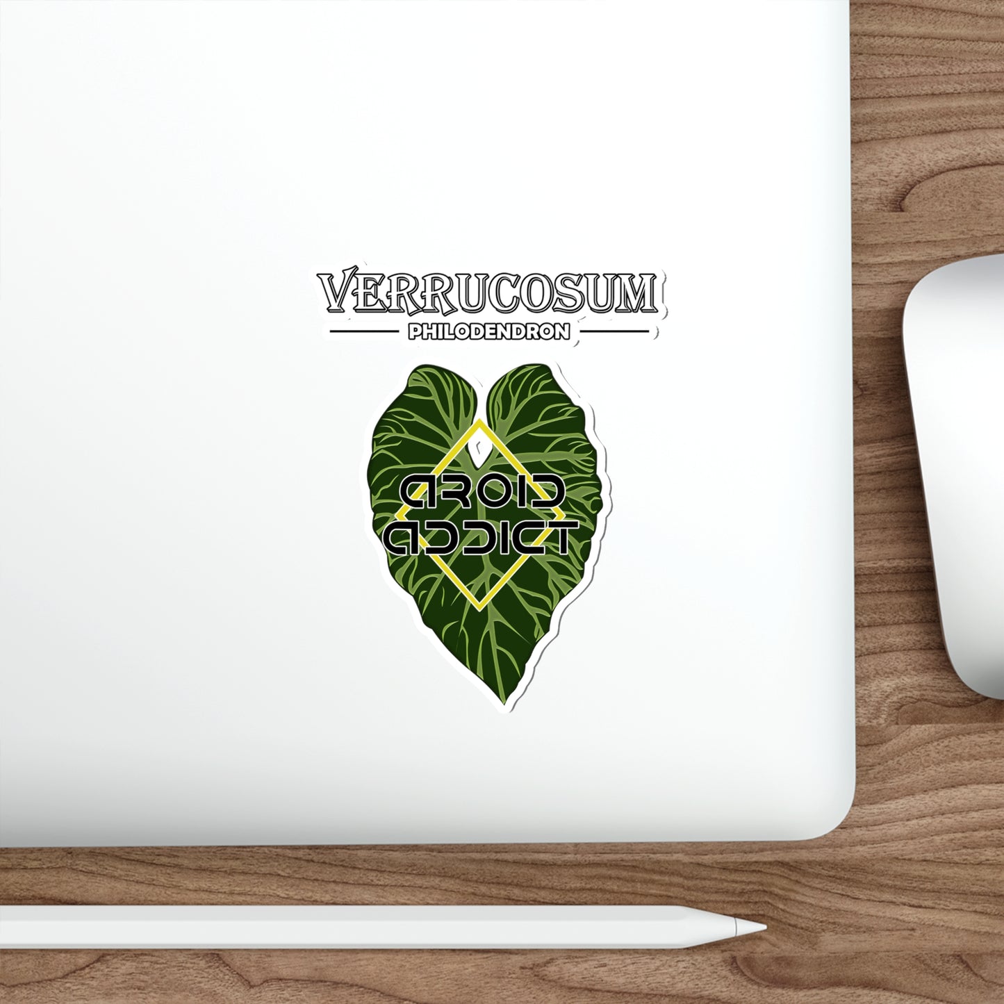Die-Cut Stickers Philodendron Verrucosum