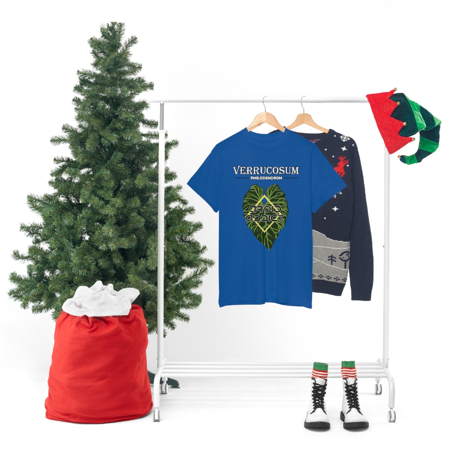 Philodendron Verrucosum Lovers Unisex Heavy Cotton Tee