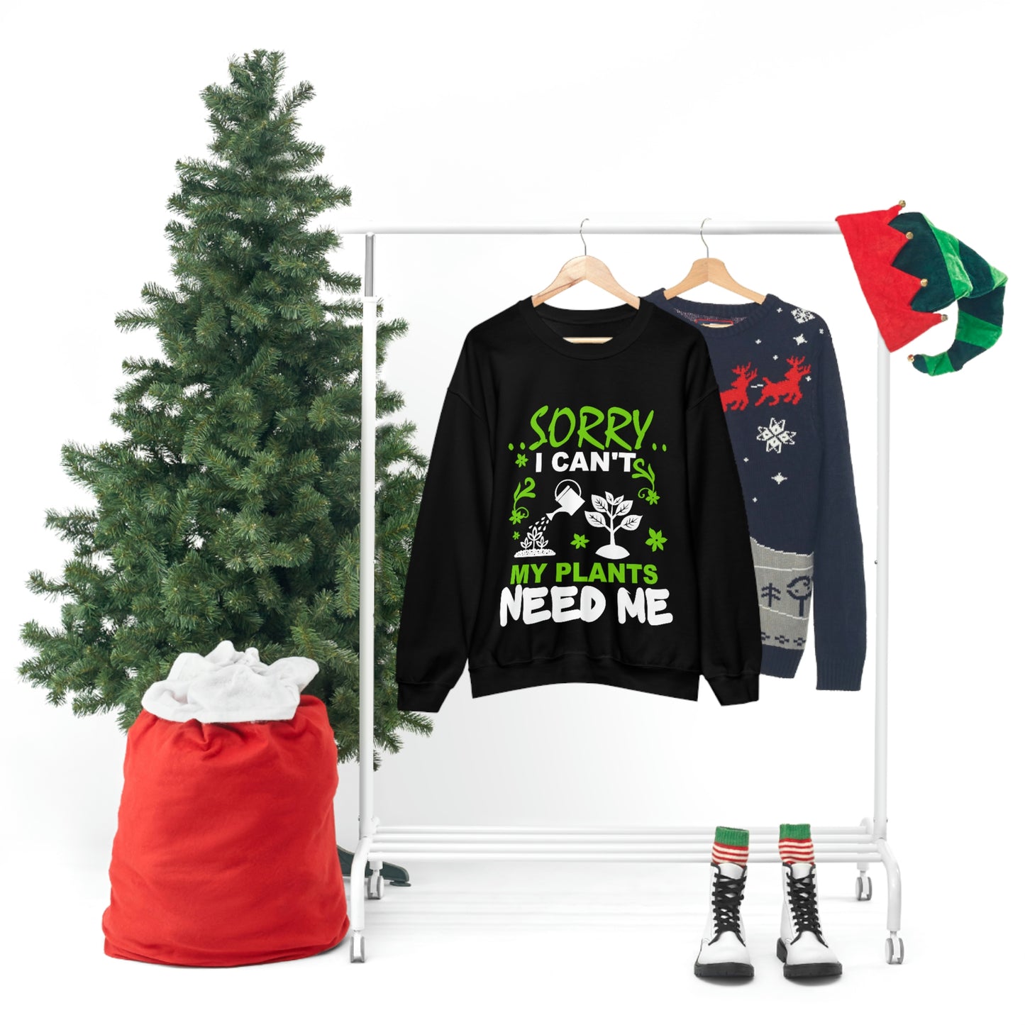 My Plant Need Me Unisex Heavy Blend™ Crewneck Sweatshirt
