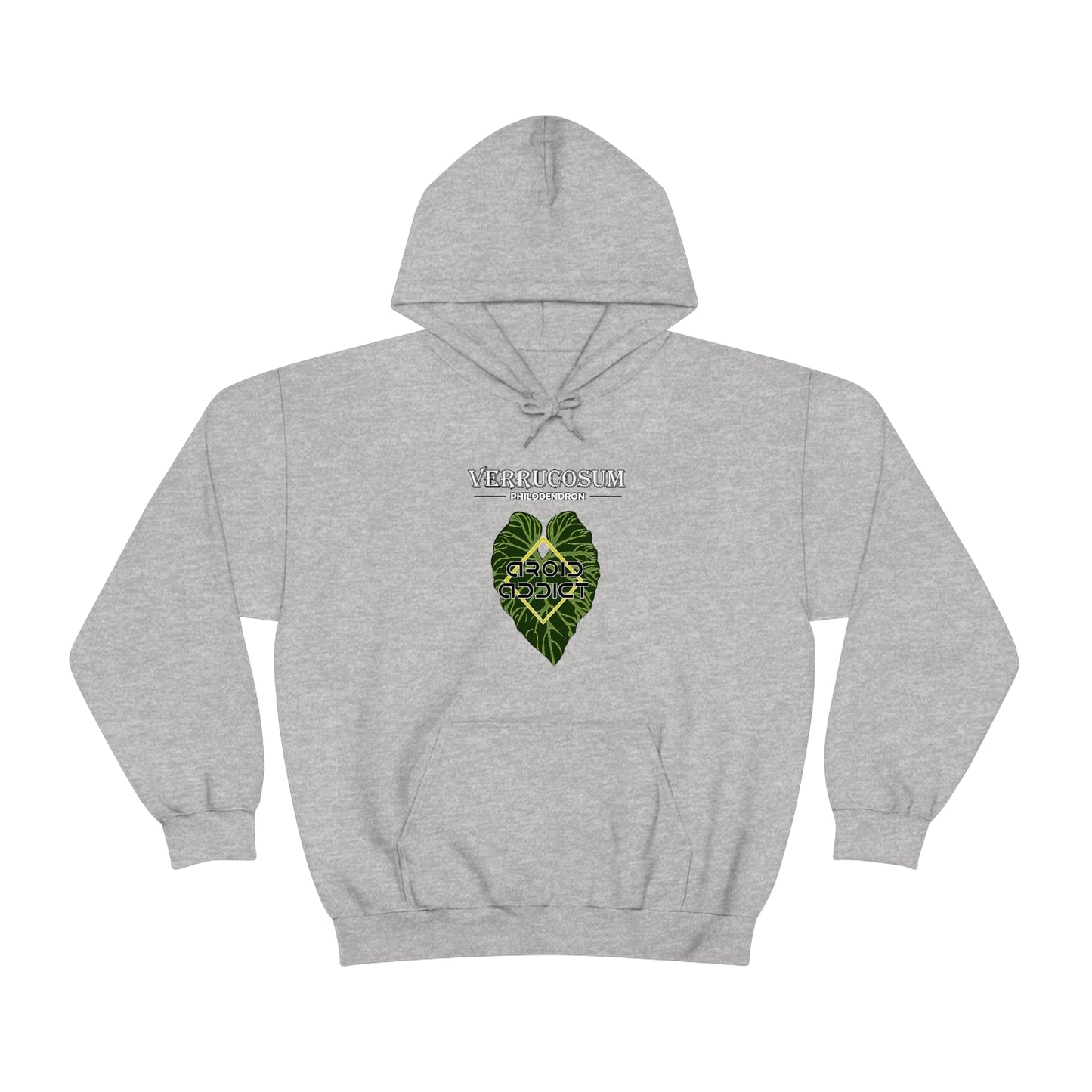 Philodendron Verrucosum Unisex Heavy Blend™ Hooded Sweatshirt