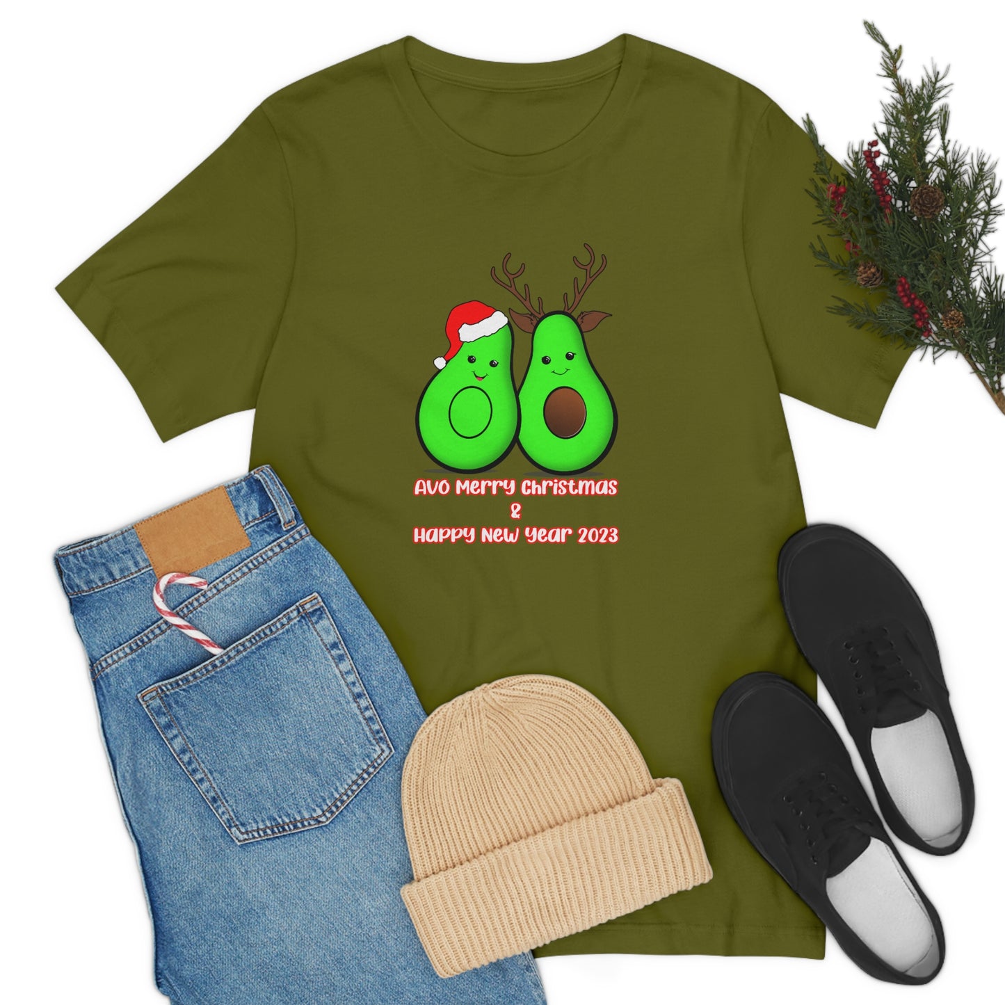 Unisex Jersey Short Sleeve Tee "Avo Christmas Days"