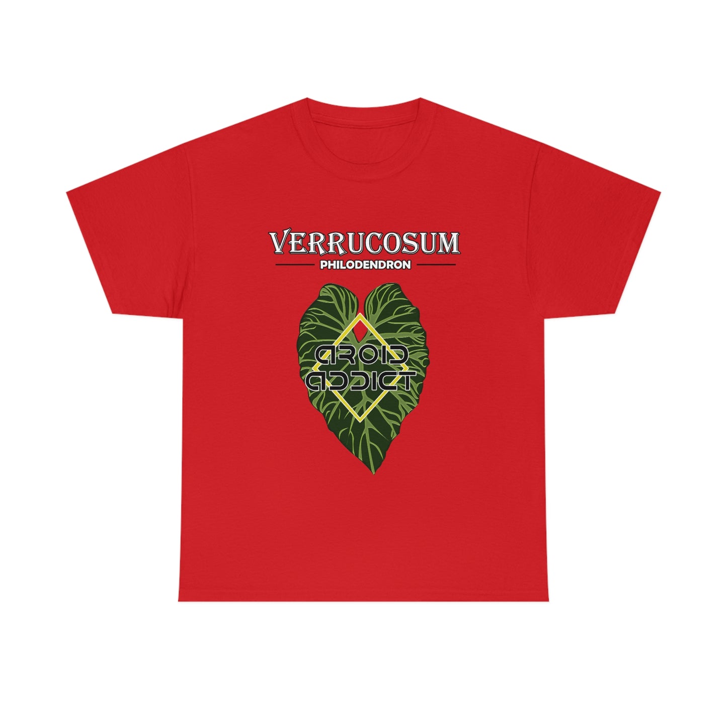 Philodendron Verrucosum Lovers Unisex Heavy Cotton Tee