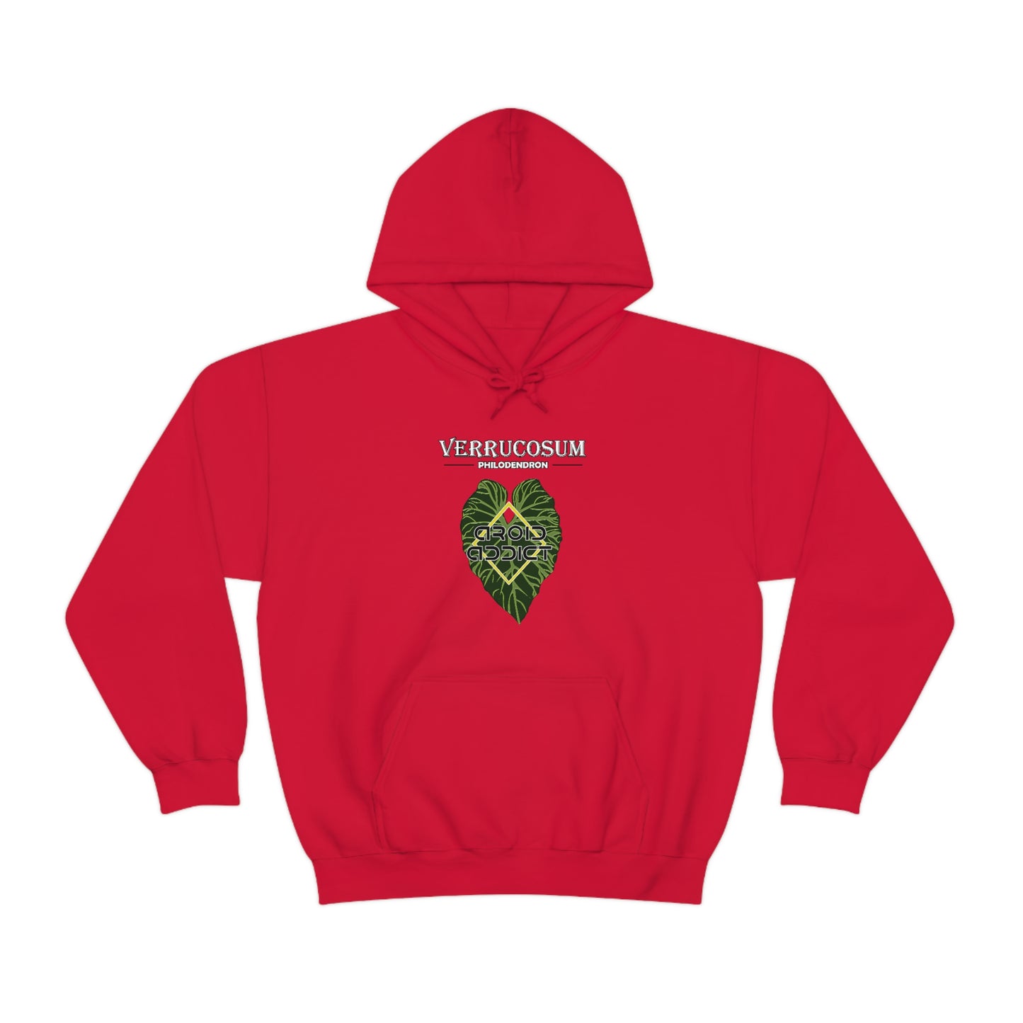 Philodendron Verrucosum Unisex Heavy Blend™ Hooded Sweatshirt