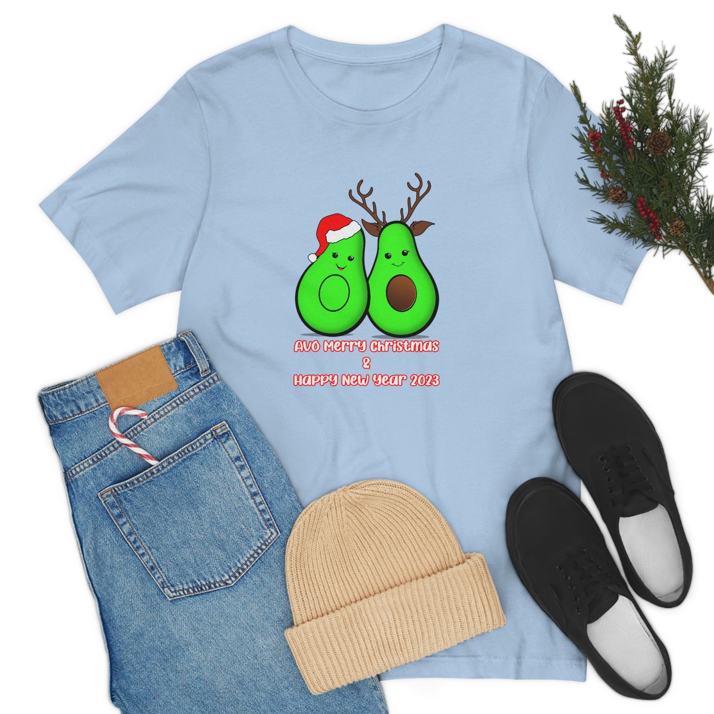 Unisex Jersey Short Sleeve Tee "Avo Christmas Days"