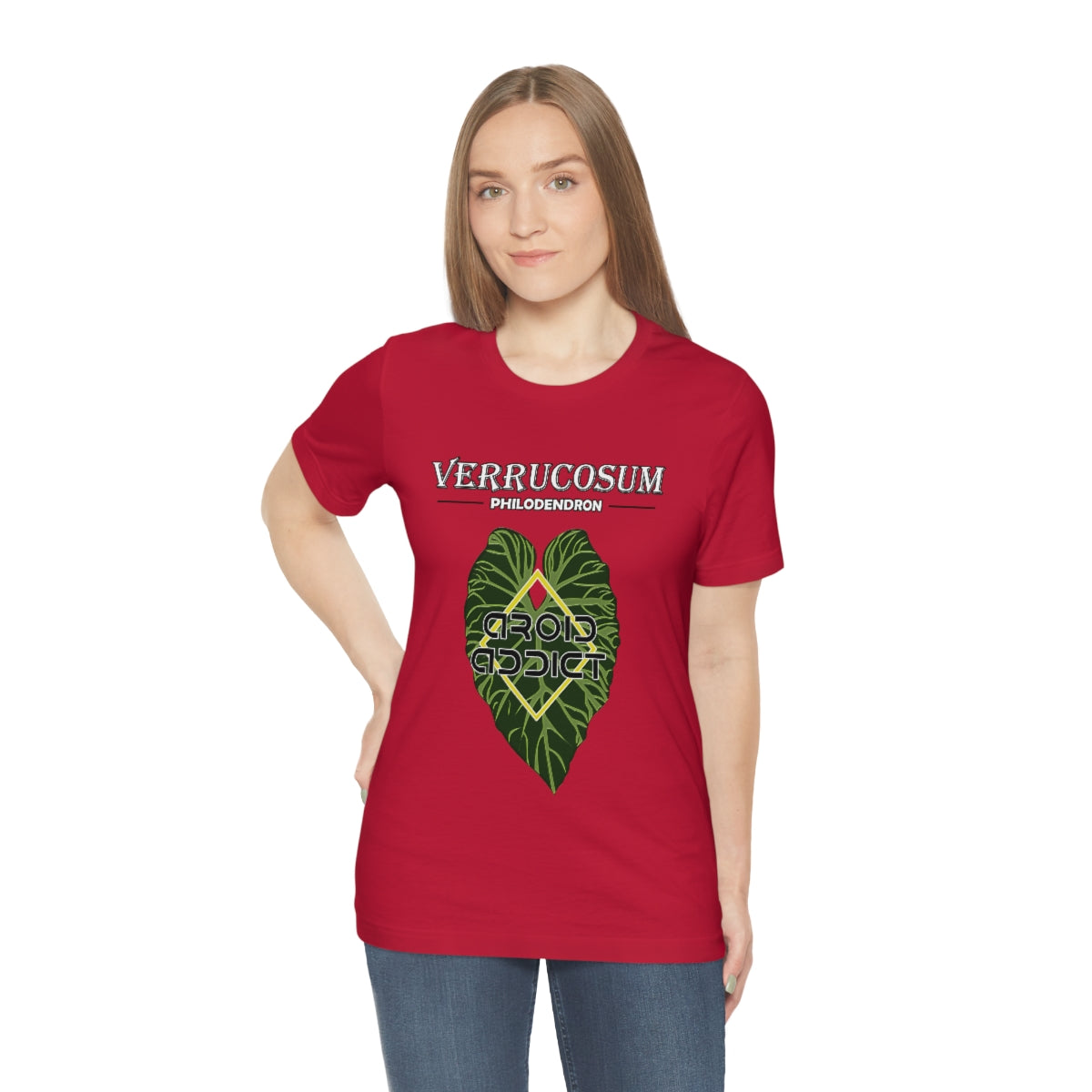 Philodendron Verrucosum Unisex Jersey Short Sleeve Tee