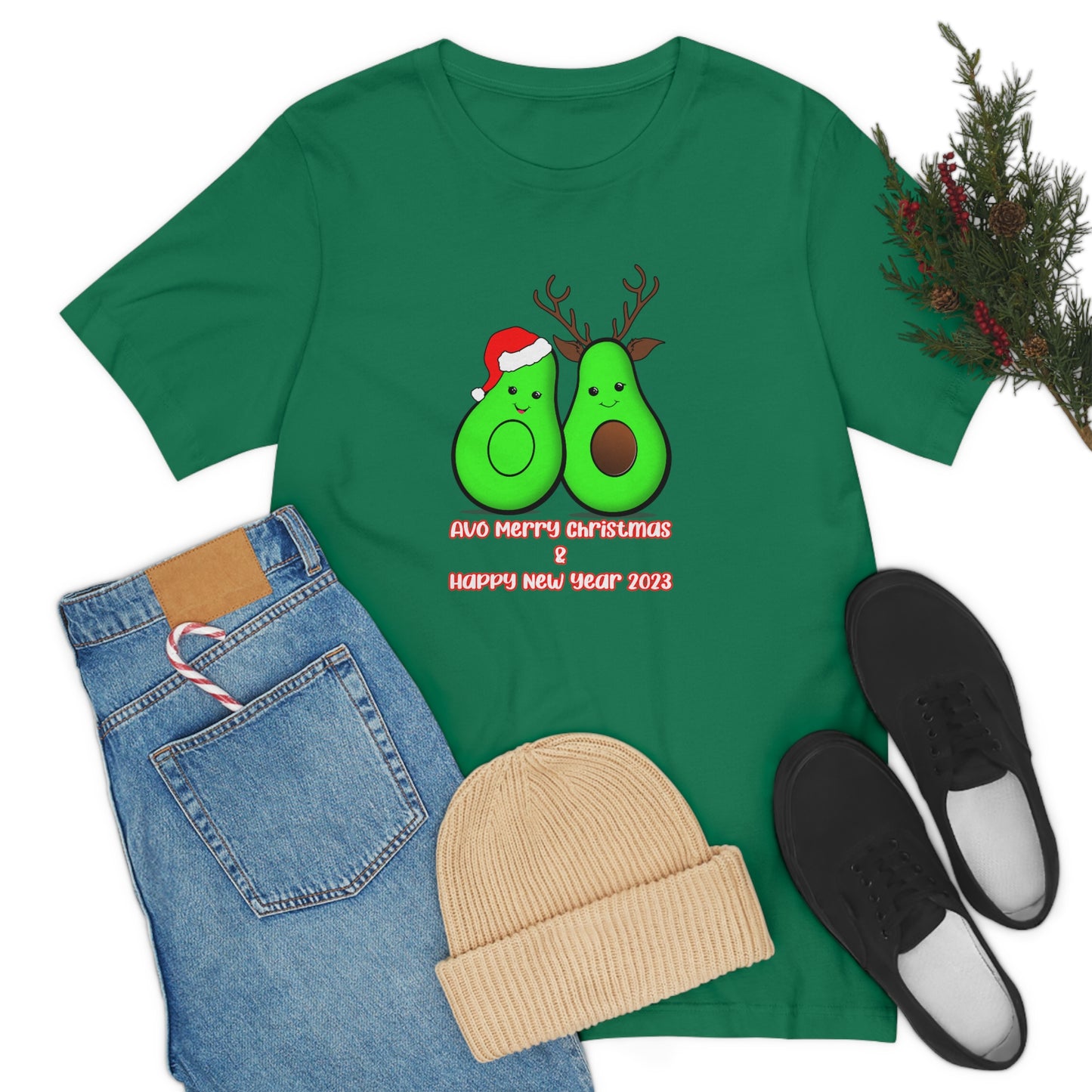 Unisex Jersey Short Sleeve Tee "Avo Christmas Days"