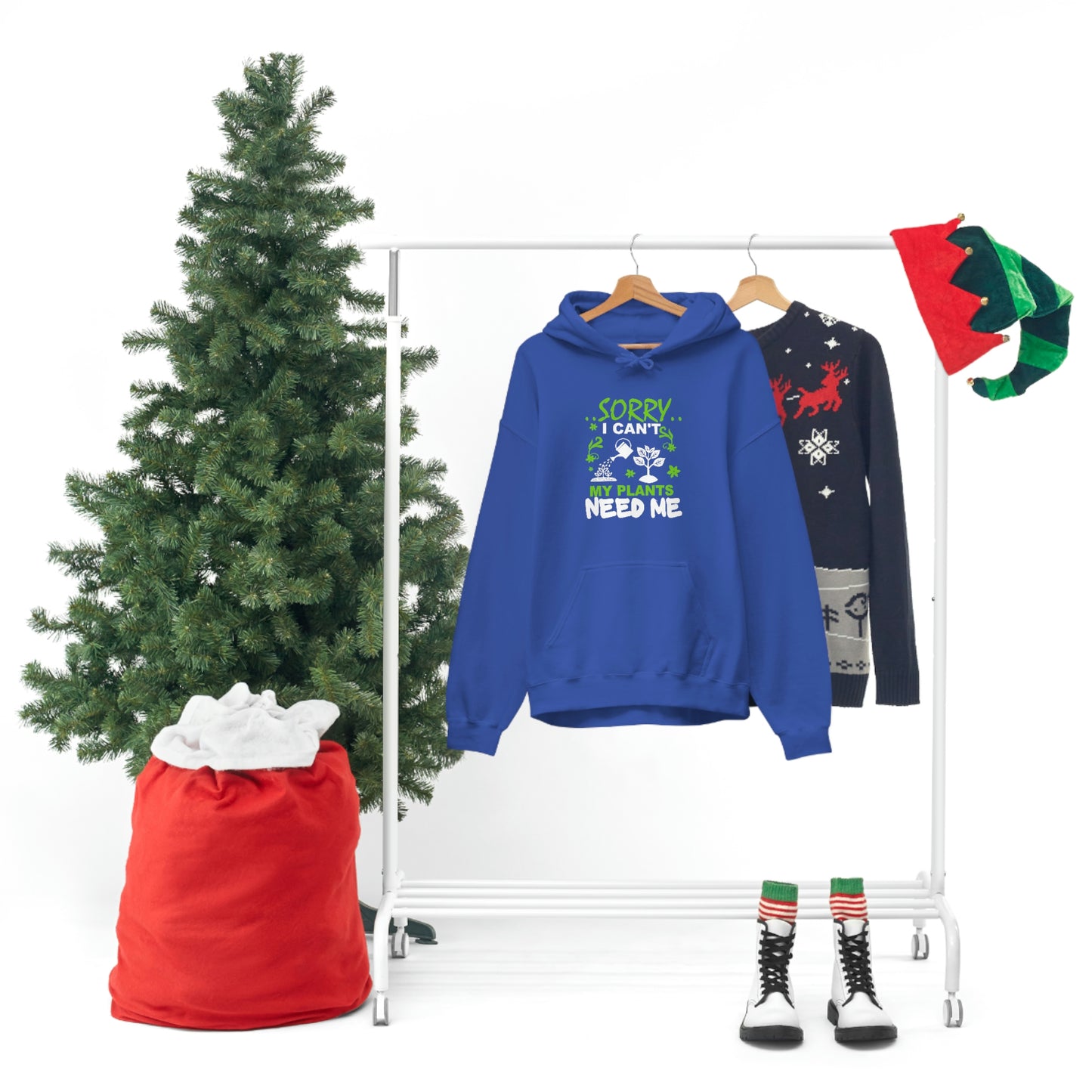 "My Plants Need Me" Unisex Heavy Blend™ Hooded Sweatshirt