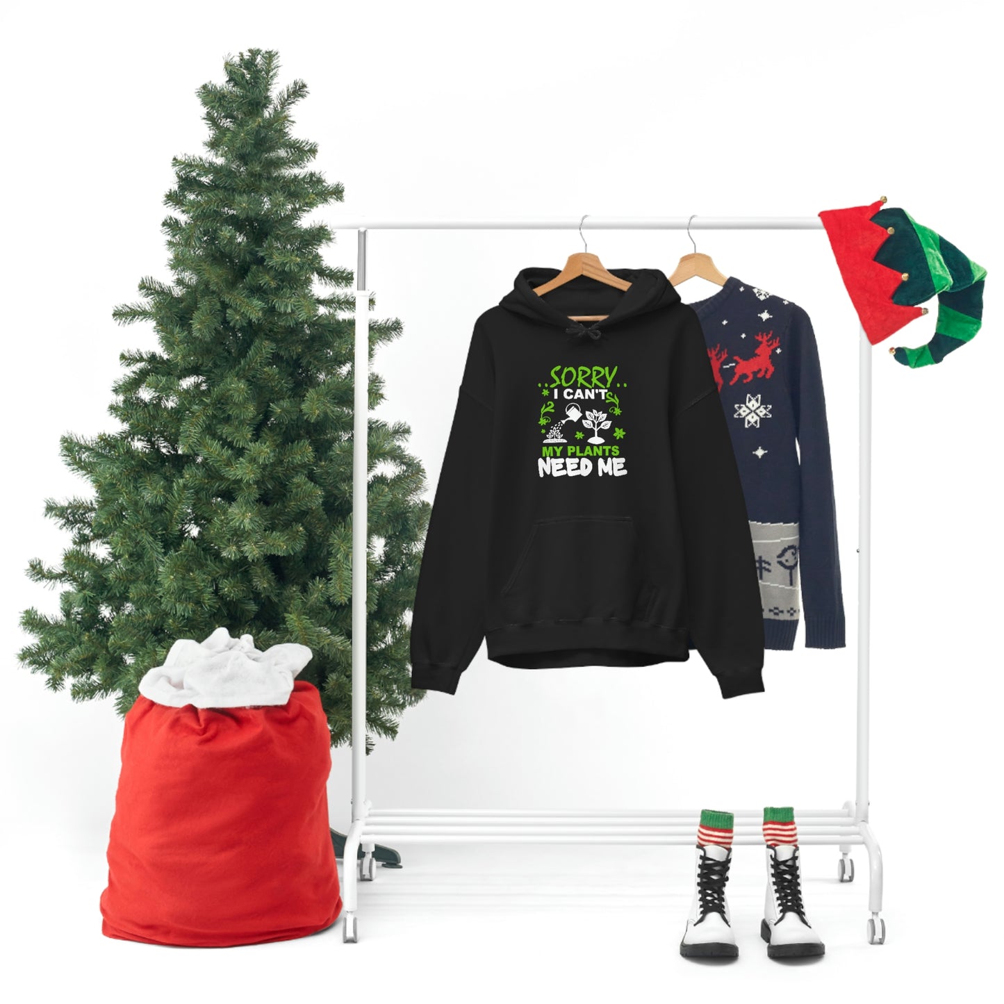 "My Plants Need Me" Unisex Heavy Blend™ Hooded Sweatshirt
