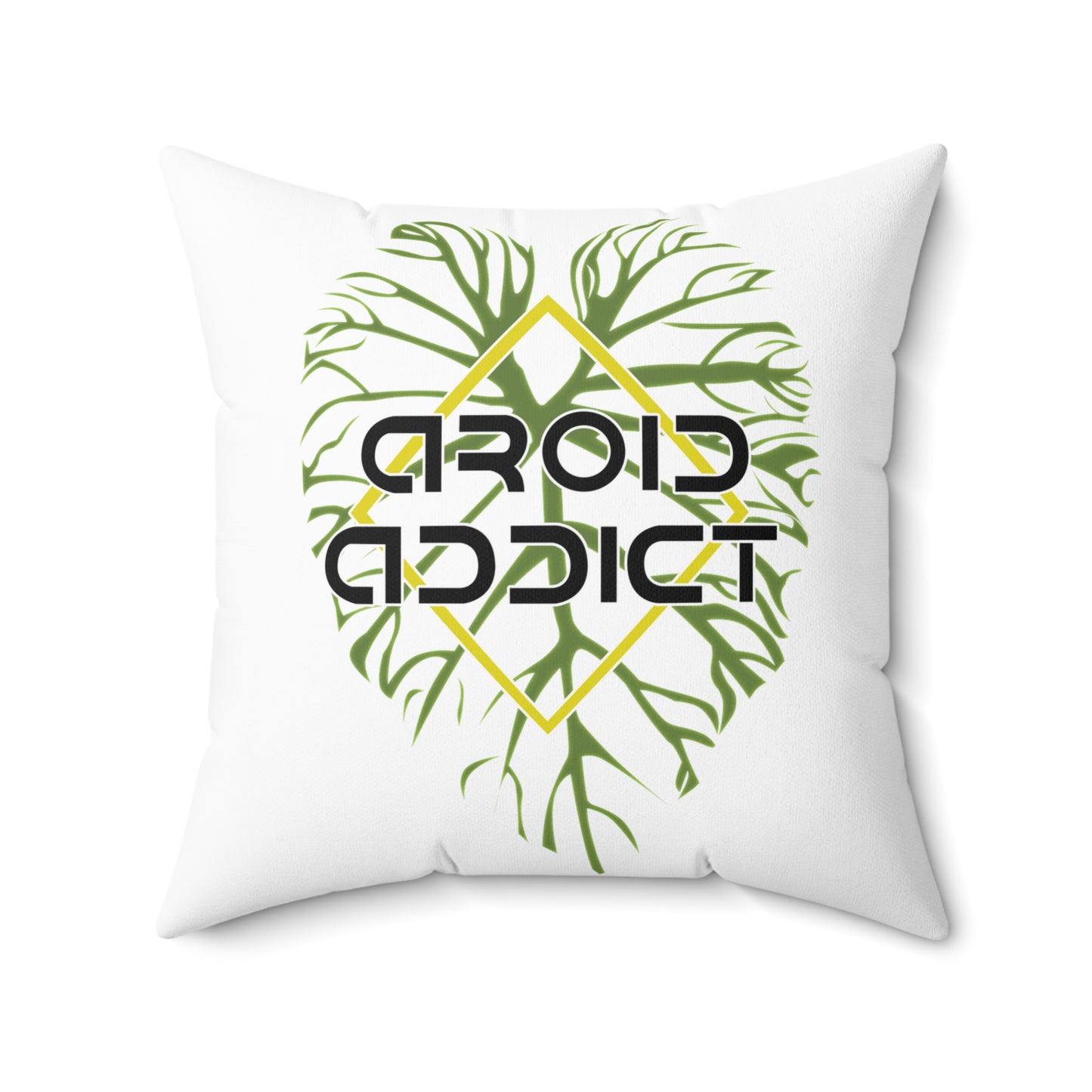Philodendron Verrucosum Plants Spun Polyester Square Pillow