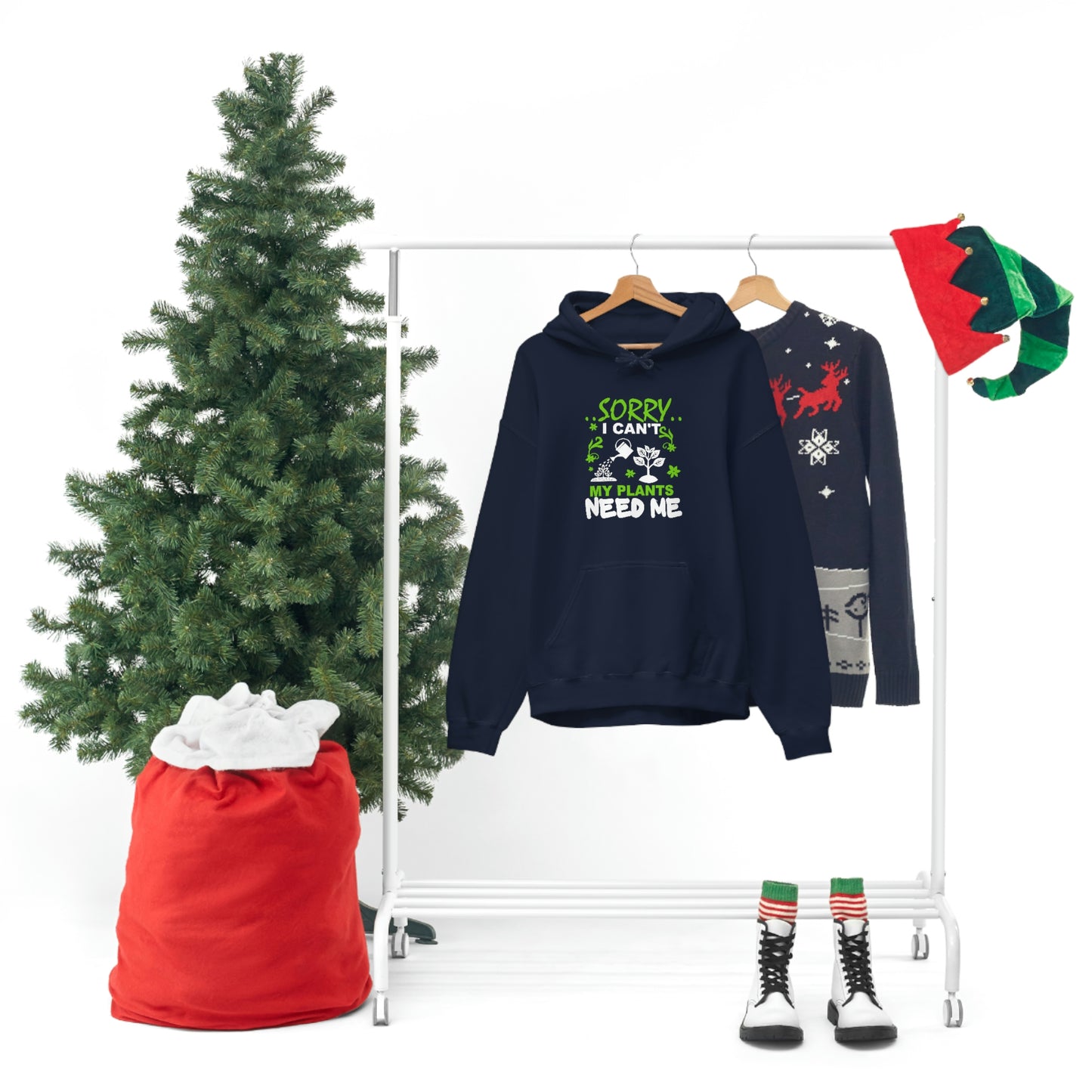 "My Plants Need Me" Unisex Heavy Blend™ Hooded Sweatshirt