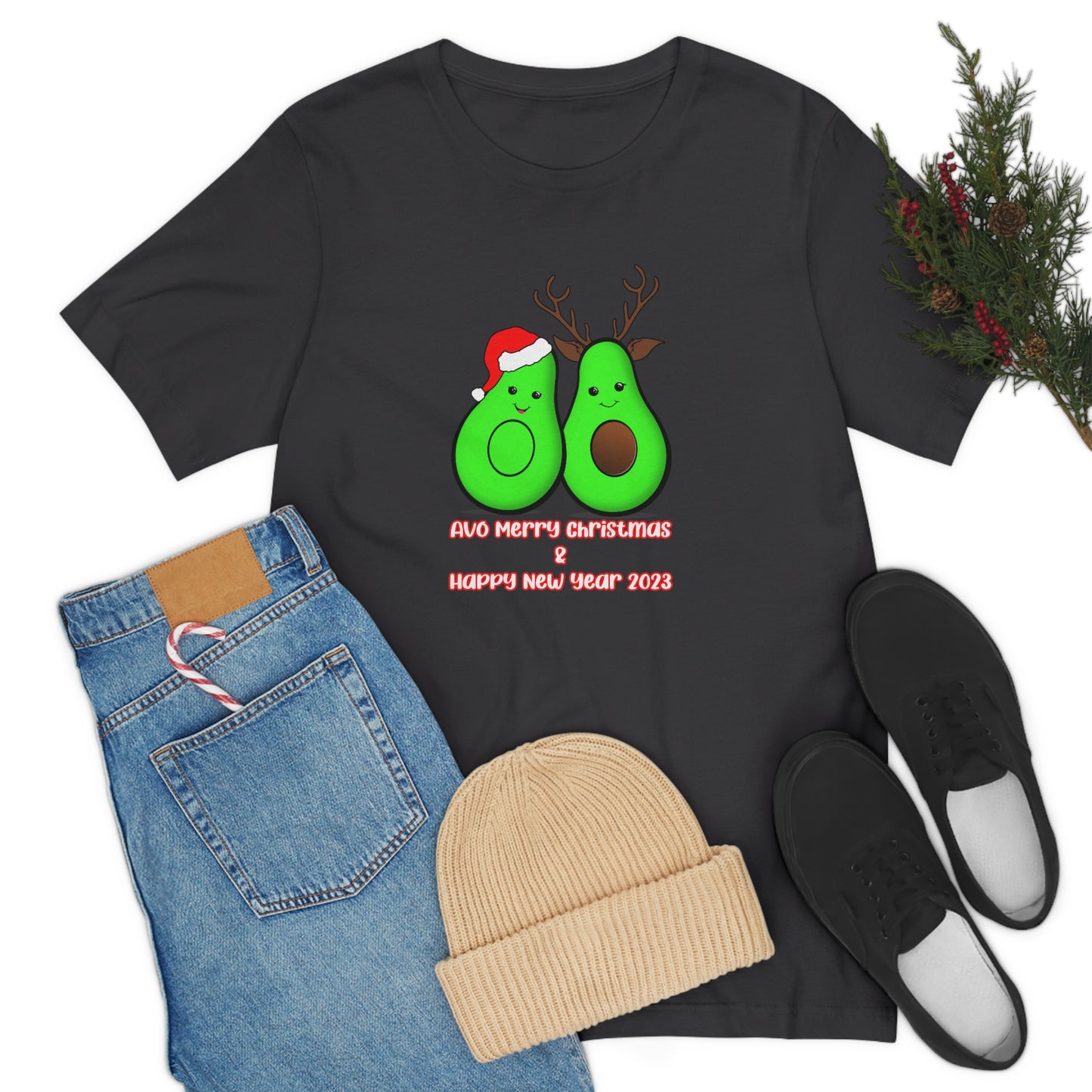 Unisex Jersey Short Sleeve Tee "Avo Christmas Days"