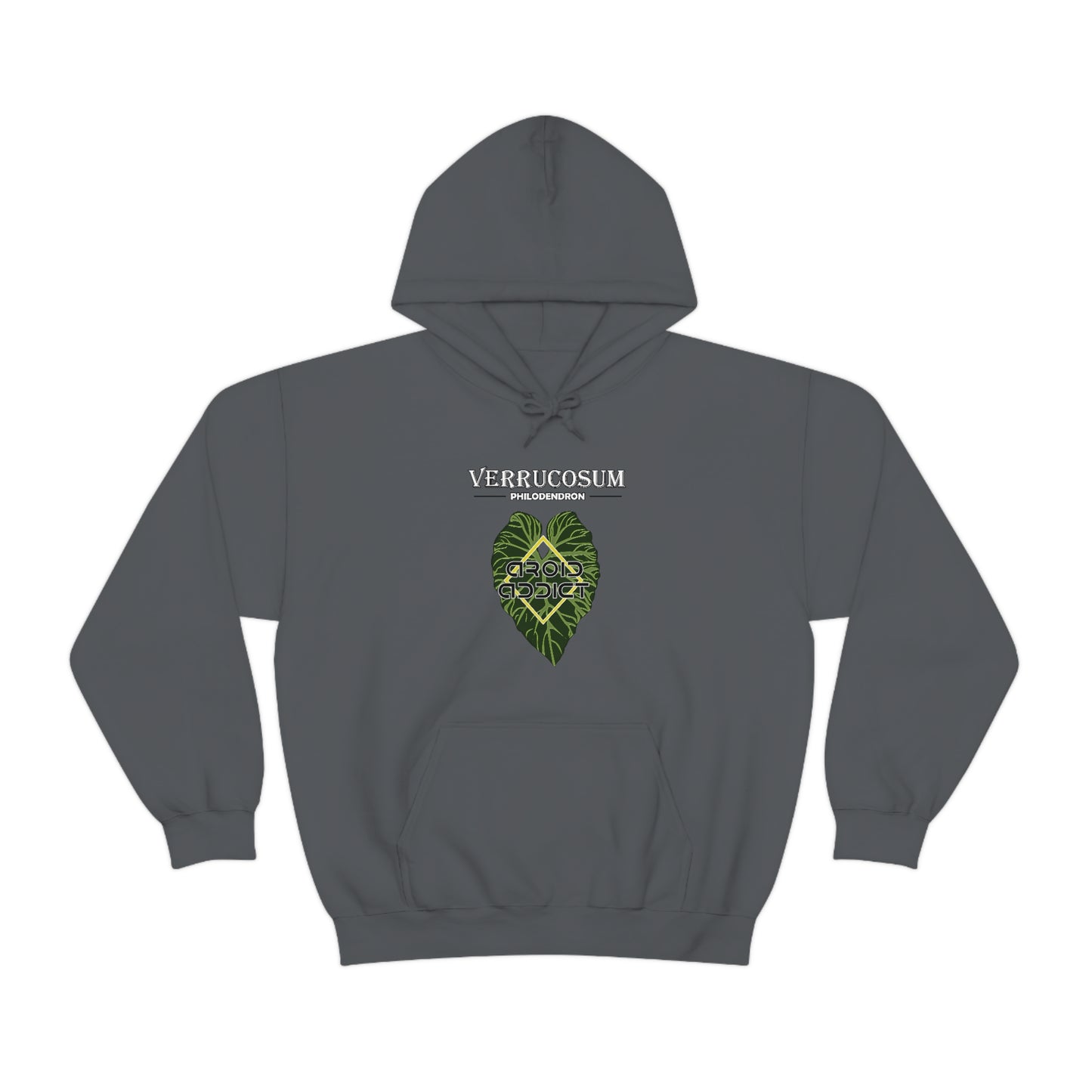 Philodendron Verrucosum Unisex Heavy Blend™ Hooded Sweatshirt