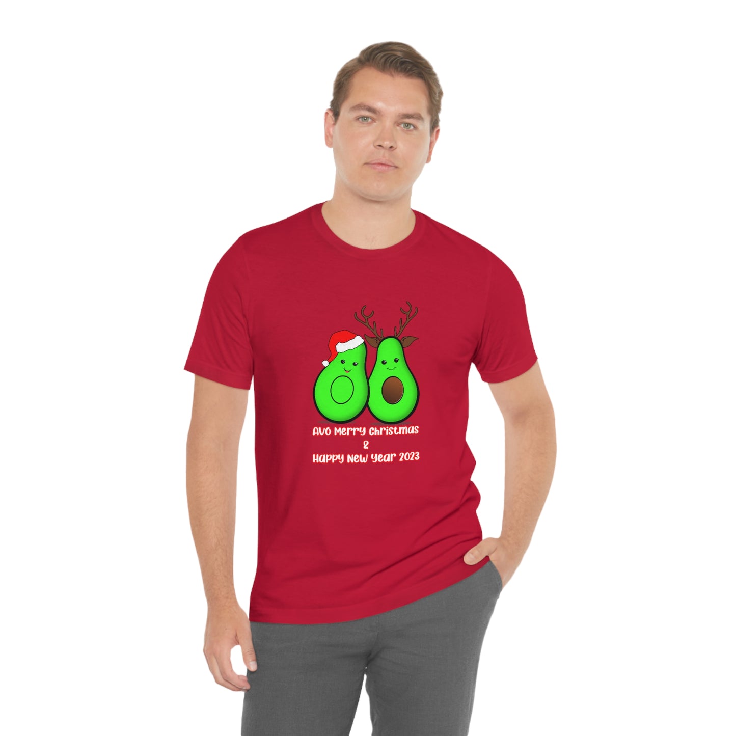 Unisex Jersey Short Sleeve Tee "Avo Christmas Days"